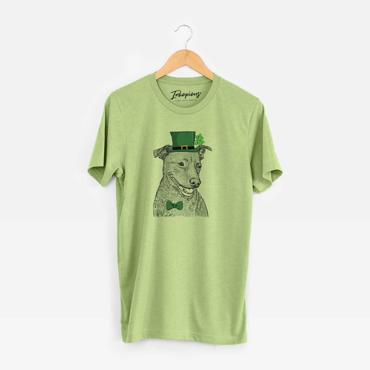 St. Patrick's Honey the Lab Pit Mix - Unisex Crewneck - Image 6