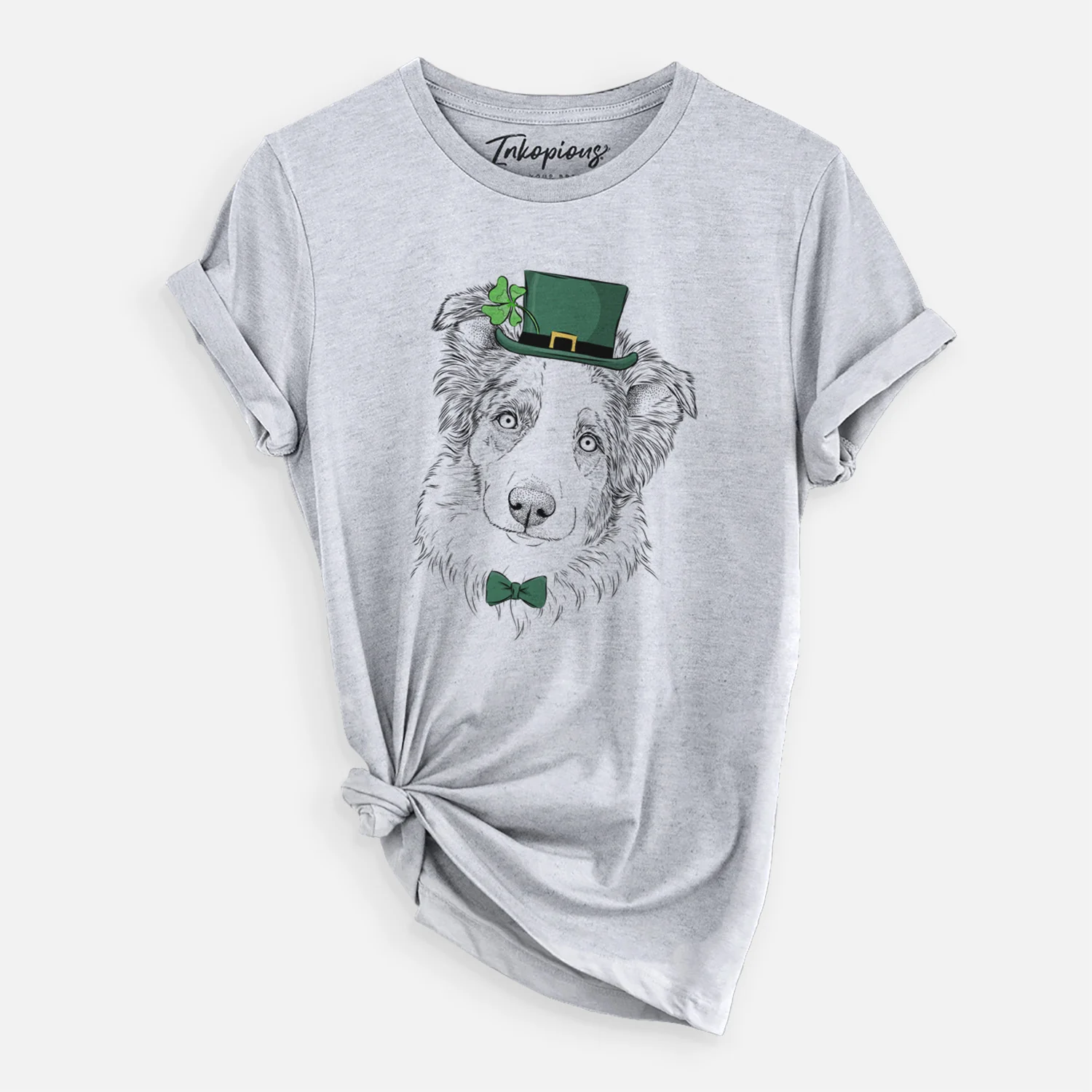 St. Patrick's HoneyBee the Miniature Australian Shepherd - Unisex Crewneck - Image 5