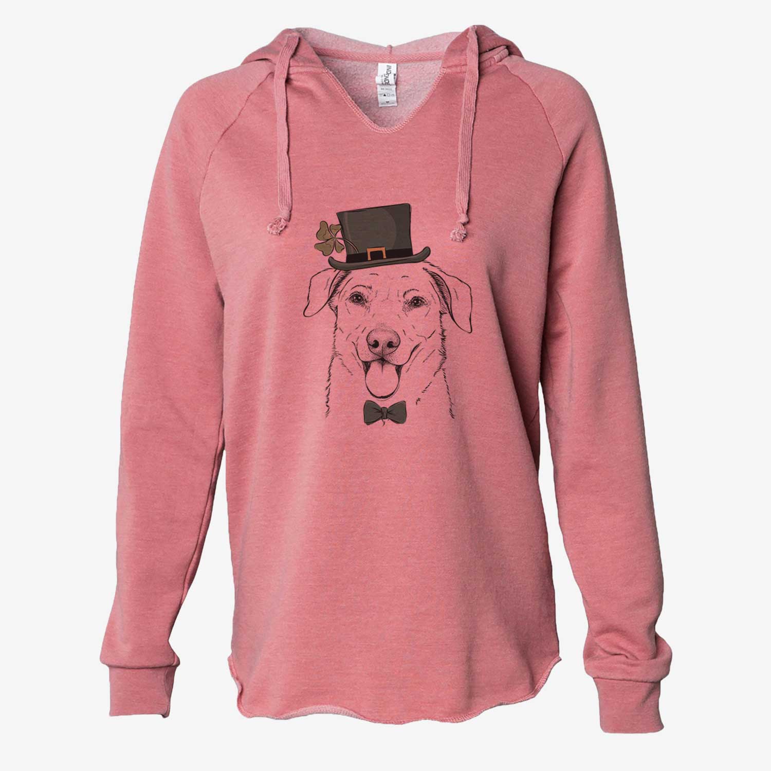 St. Patrick's Hudson the Shepherd - Cali Wave Hooded Sweatshirt - Image 5