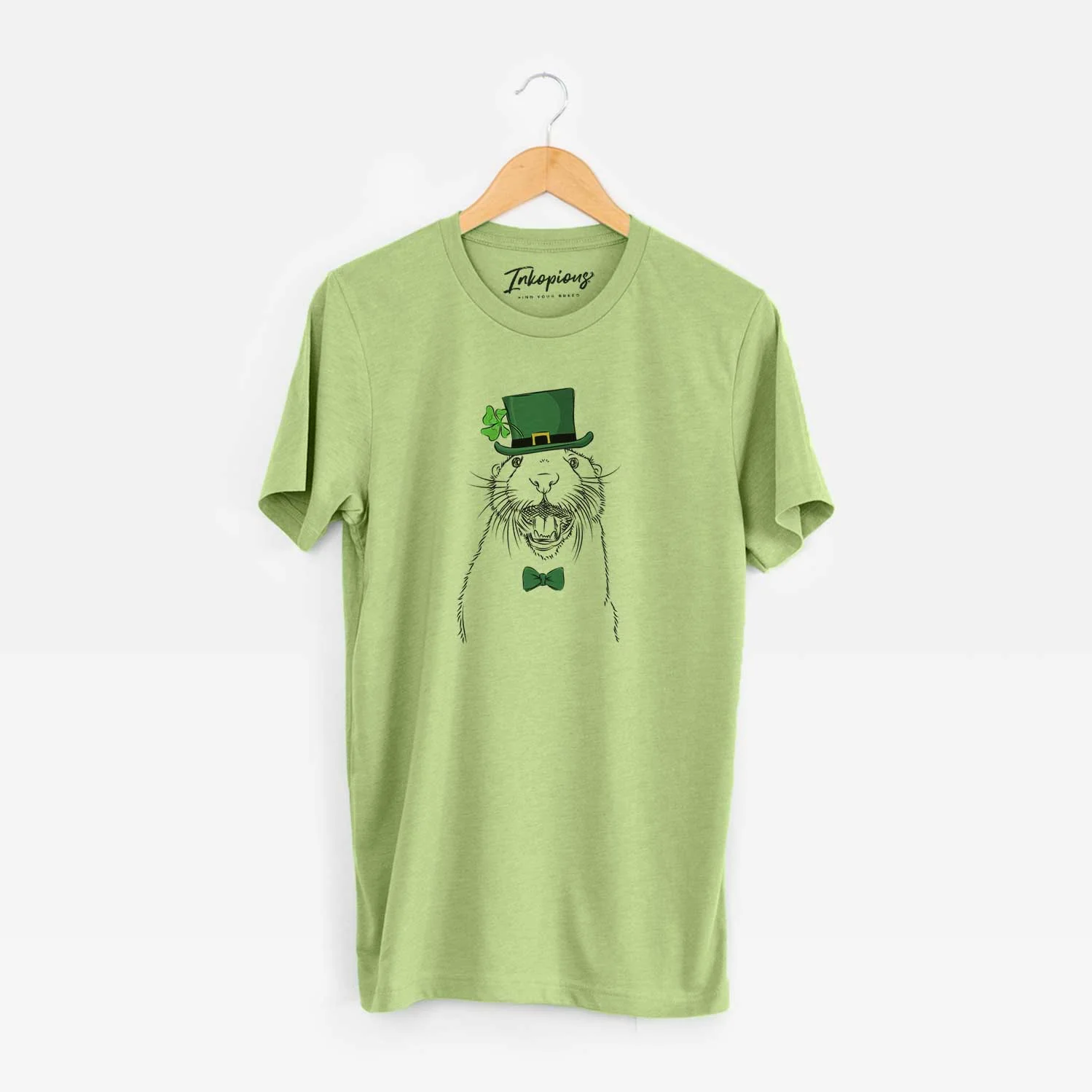 St. Patrick's Jasper the River Otter - Unisex Crewneck - Image 6