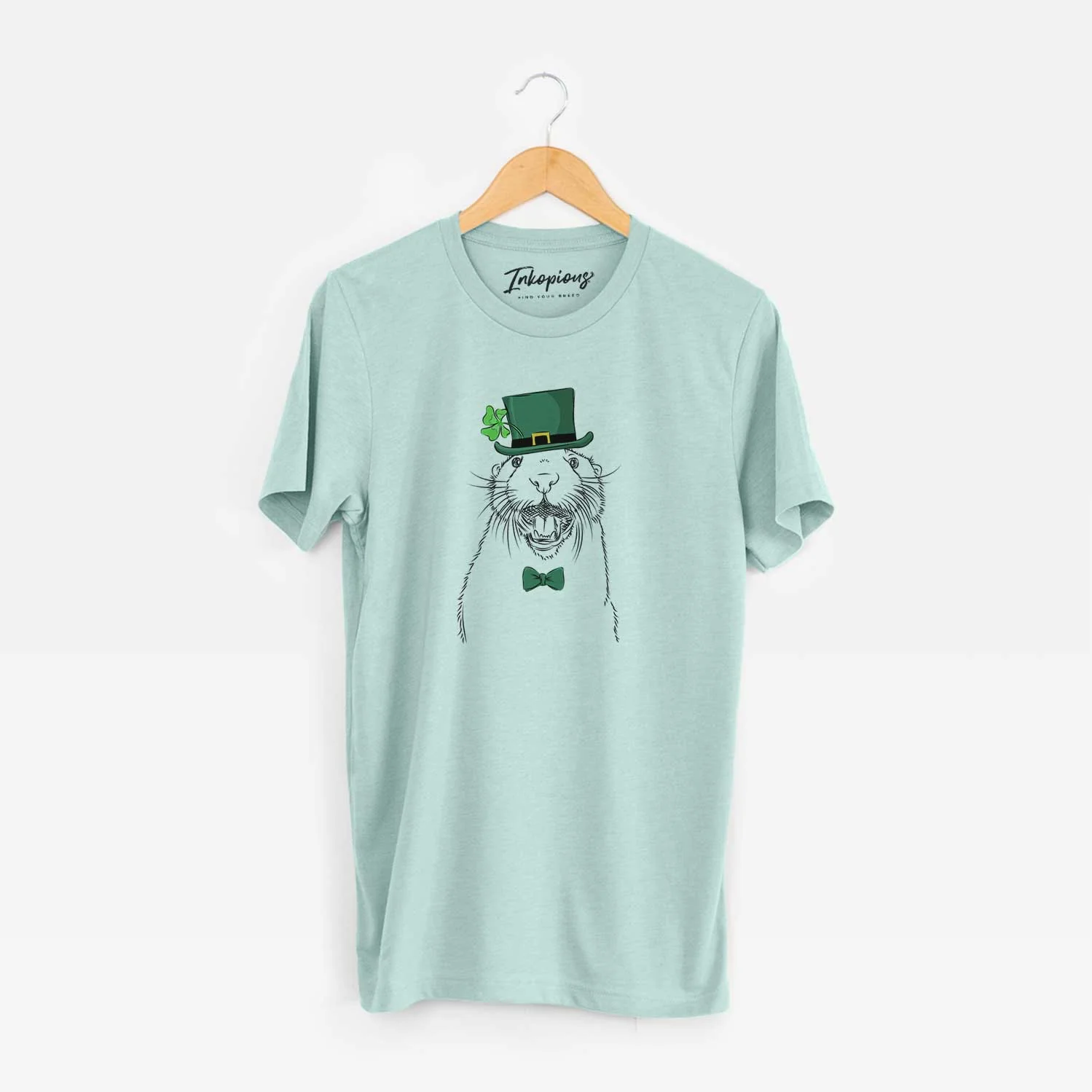 St. Patrick's Jasper the River Otter - Unisex Crewneck - Image 7