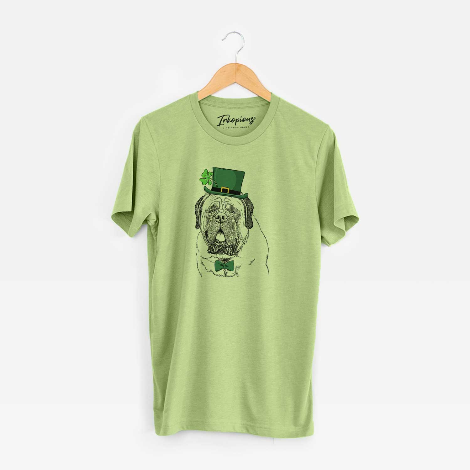 St. Patrick's Jed the English Mastiff - Unisex Crewneck - Image 6