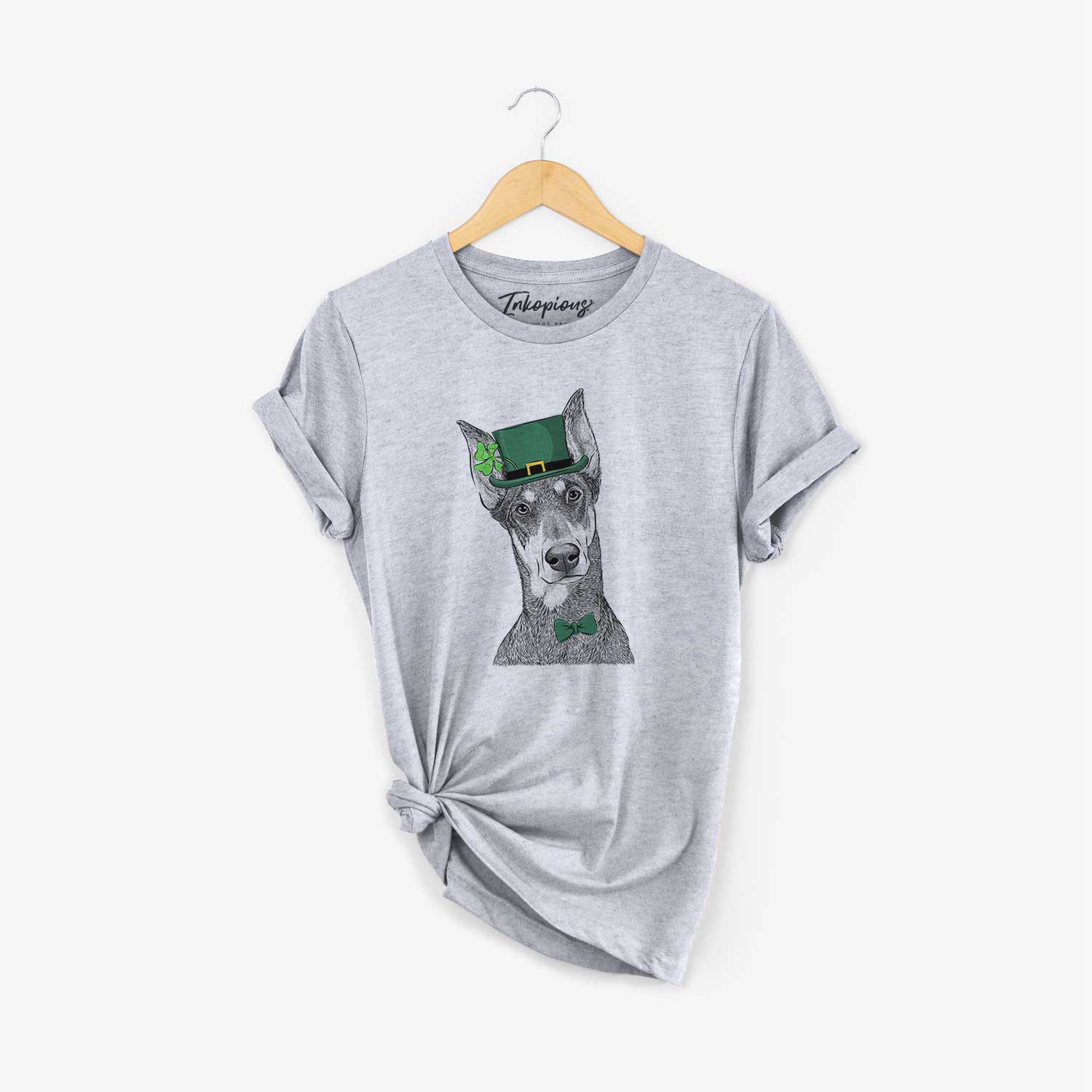 St. Patrick's Jenna the Doberman Pinscher - Unisex Crewneck - Image 5