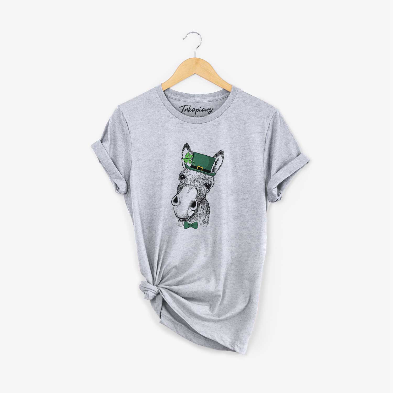 St. Patrick's Jenny the Donkey - Unisex Crewneck - Image 5