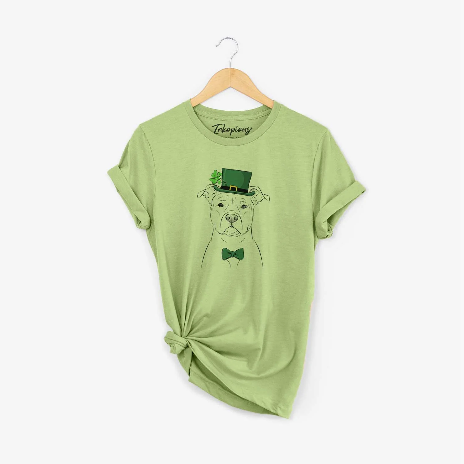 St. Patrick's Jethro the American Staffordshire Terrier - Unisex Crewneck