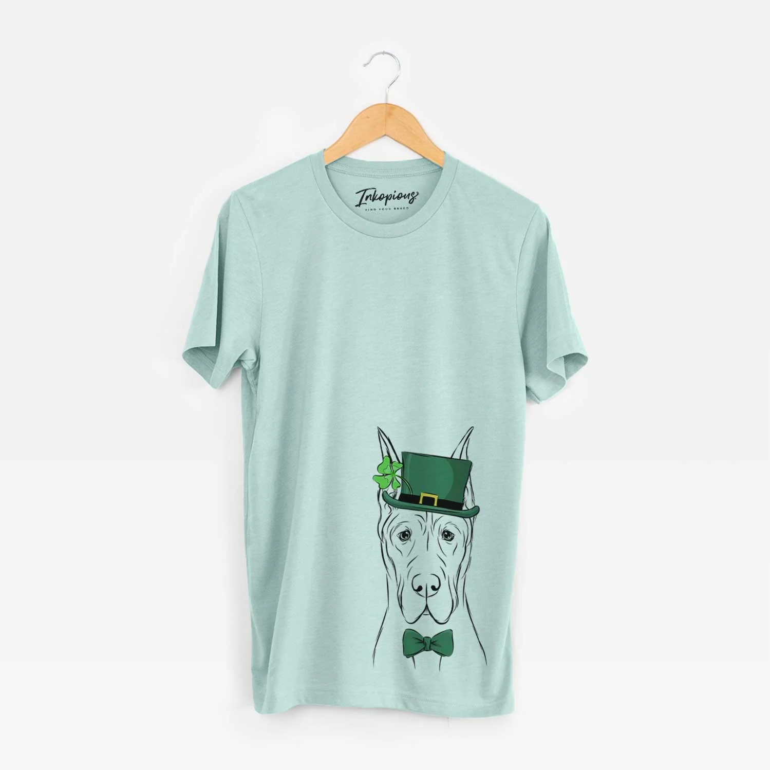 St. Patrick's Jude the Great Dane - Unisex Crewneck - Image 4