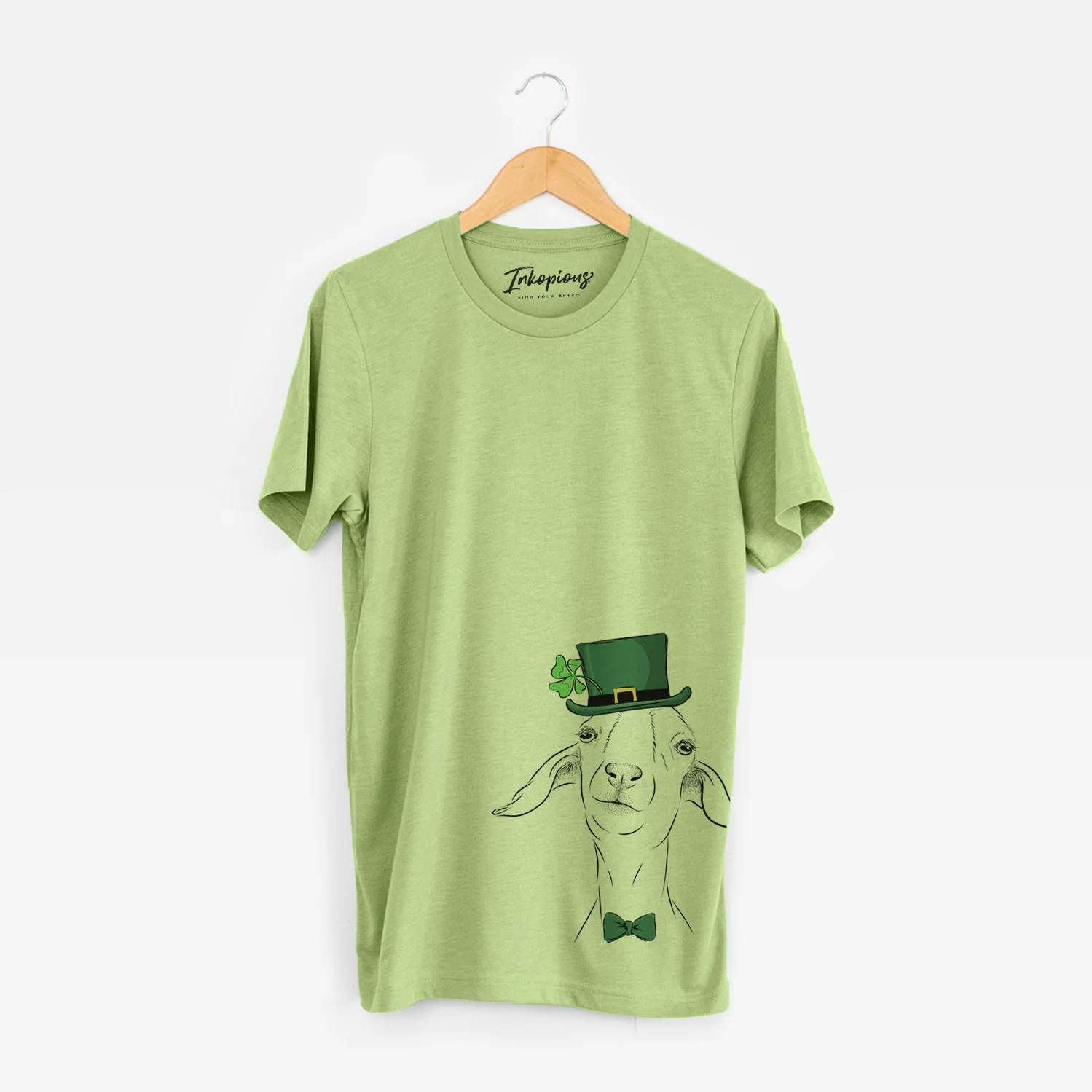 St. Patrick's Kara Dune the Spanish Boer Goat - Unisex Crewneck - Image 3