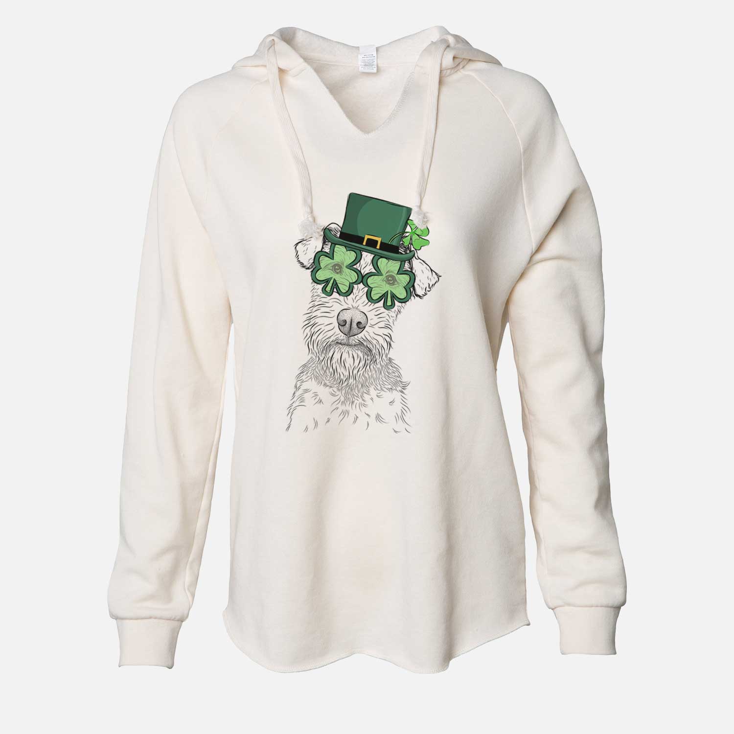 St. Patrick's Kiara the Welsh Terrier - Cali Wave Hooded Sweatshirt - Image 7