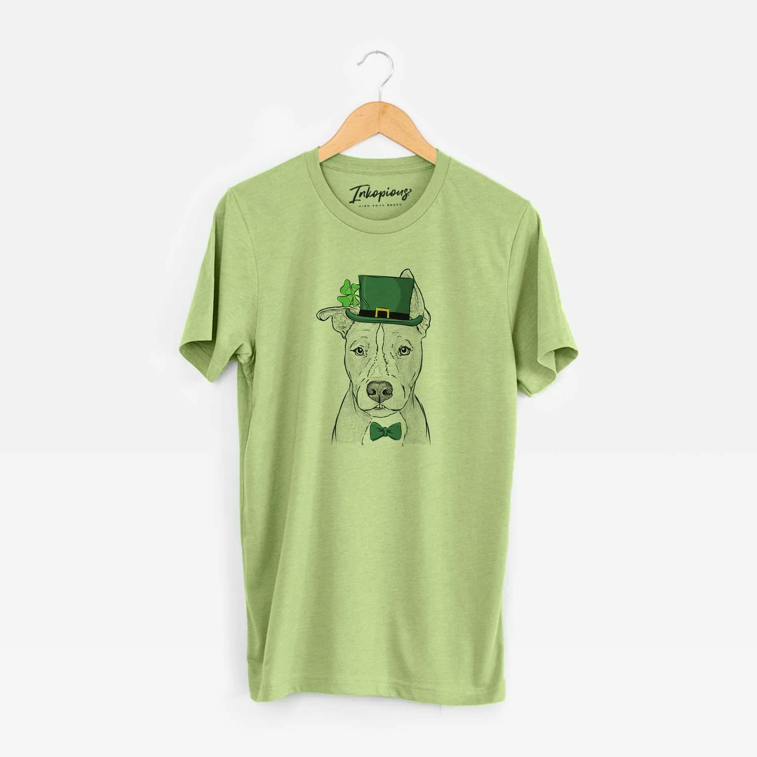 St. Patrick's Kisses the Pitbull - Unisex Crewneck - Image 6