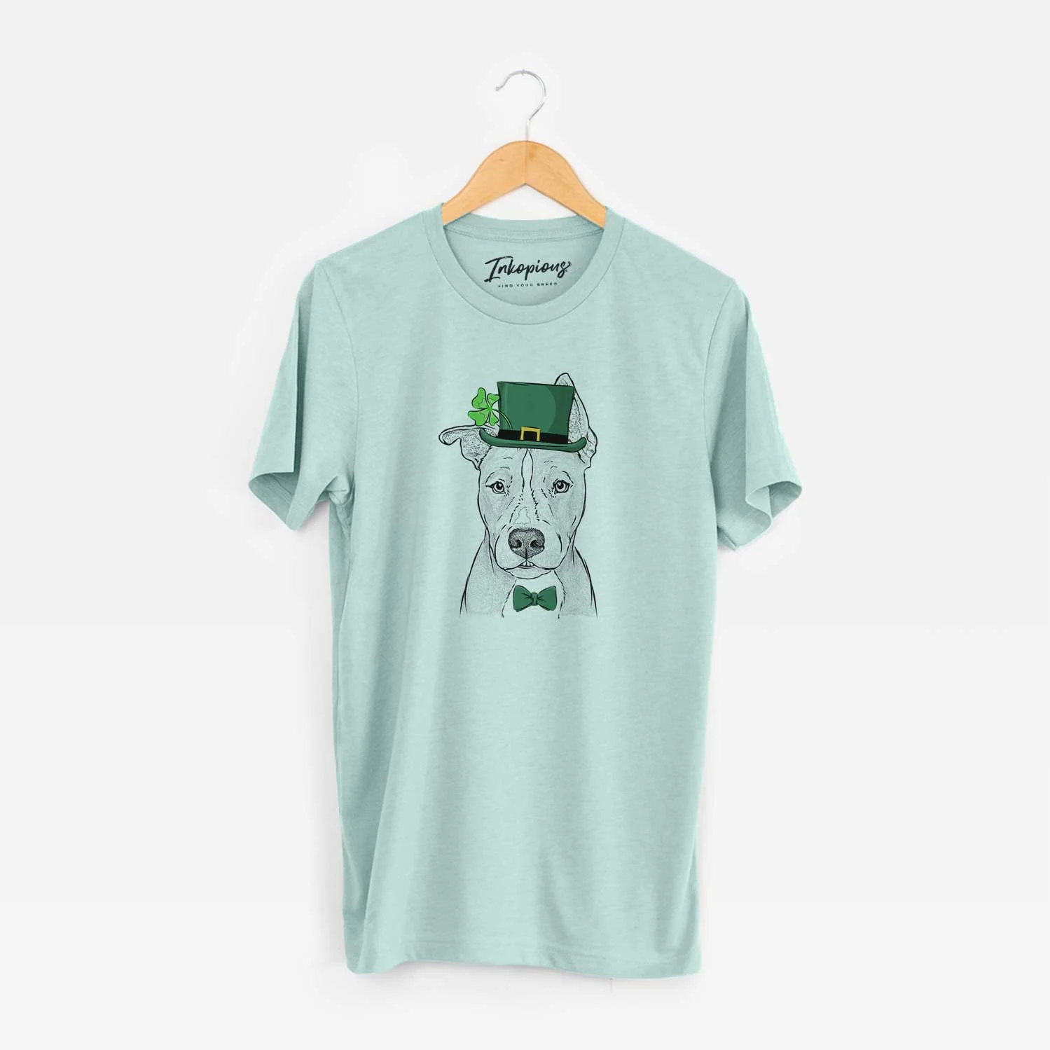 St. Patrick's Kisses the Pitbull - Unisex Crewneck - Image 7