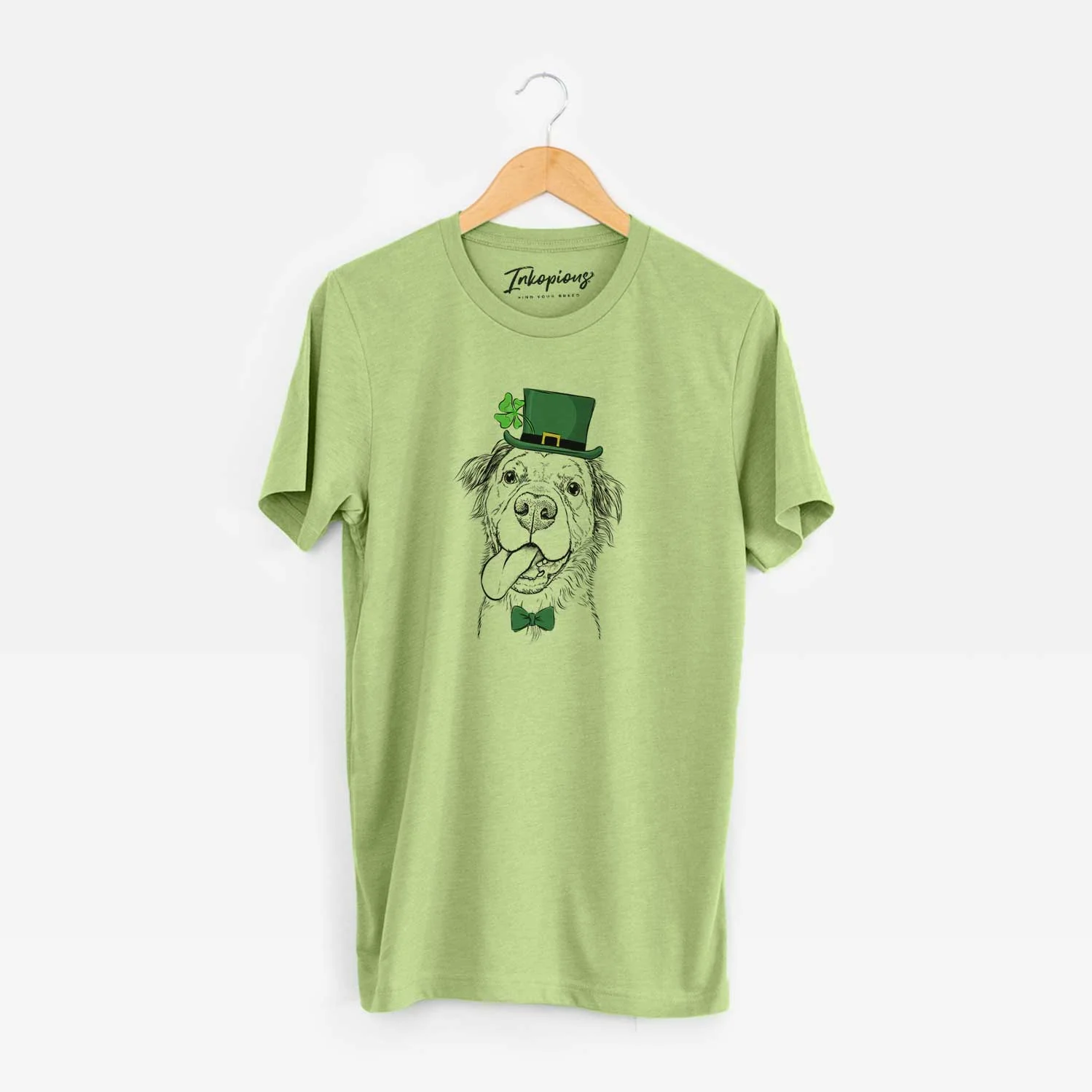 St. Patrick's Koda the Pitbull Chow Mix - Unisex Crewneck - Image 6