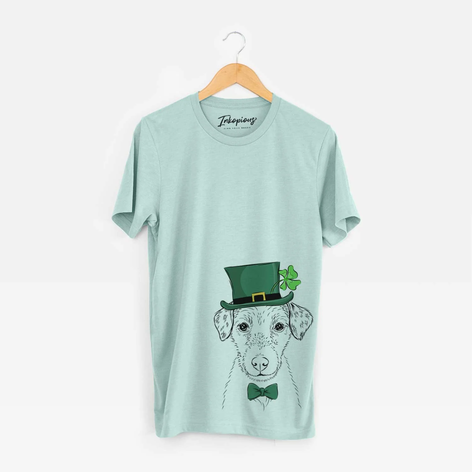 St. Patrick's Kozmo the Jack Russell Terrier - Unisex Crewneck - Image 4
