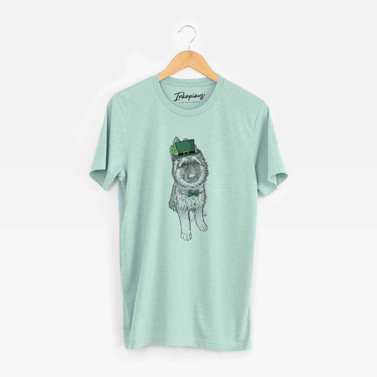 St. Patrick's Kuyo the German Shepherd - Unisex Crewneck - Image 7