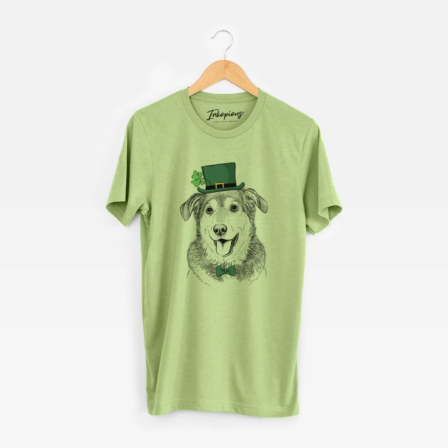 St. Patrick's Lance the Lab/Shepherd Mix - Unisex Crewneck - Image 6