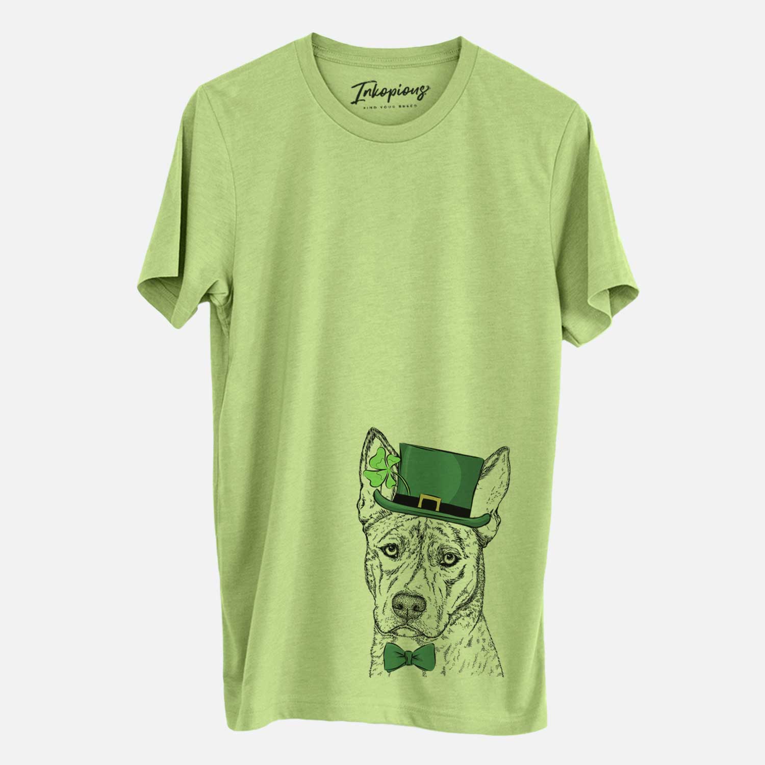 St. Patrick's Leo the Ibizan Hound Bull Mastiff Mix - Unisex Crewneck - Image 3