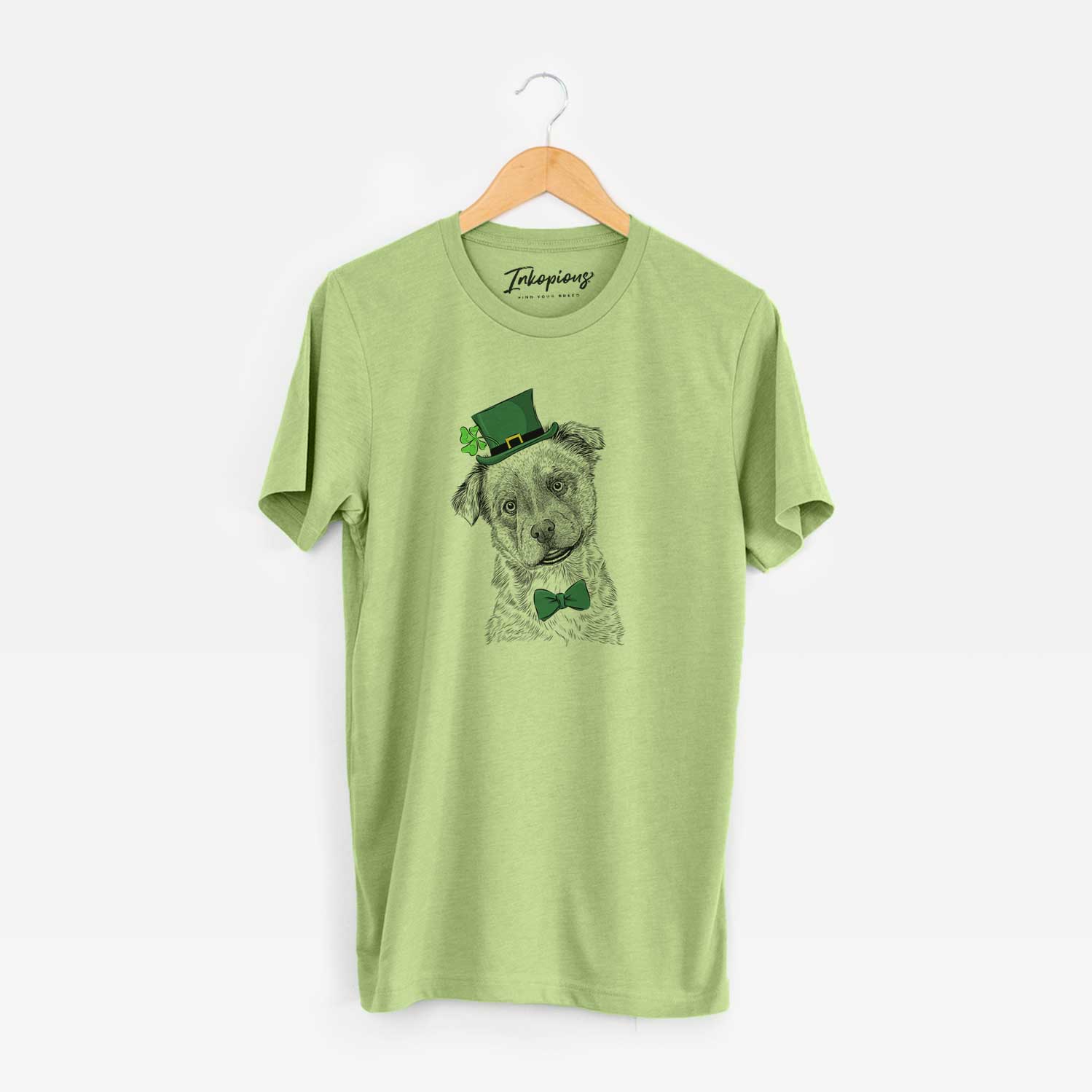 St. Patrick's Loki Bear the Australian Cattle Dog Mix - Unisex Crewneck - Image 6