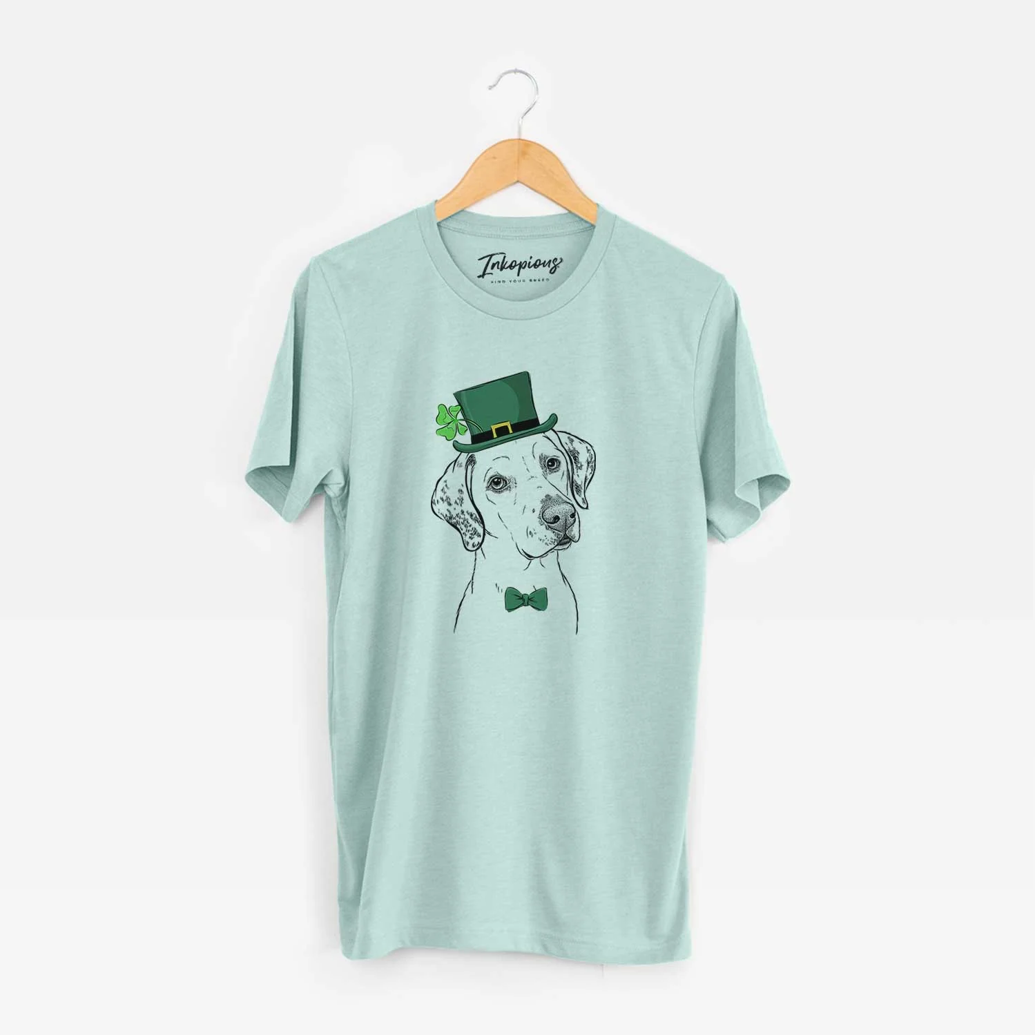 St. Patrick's Lucky the Dalmatian - Unisex Crewneck - Image 7