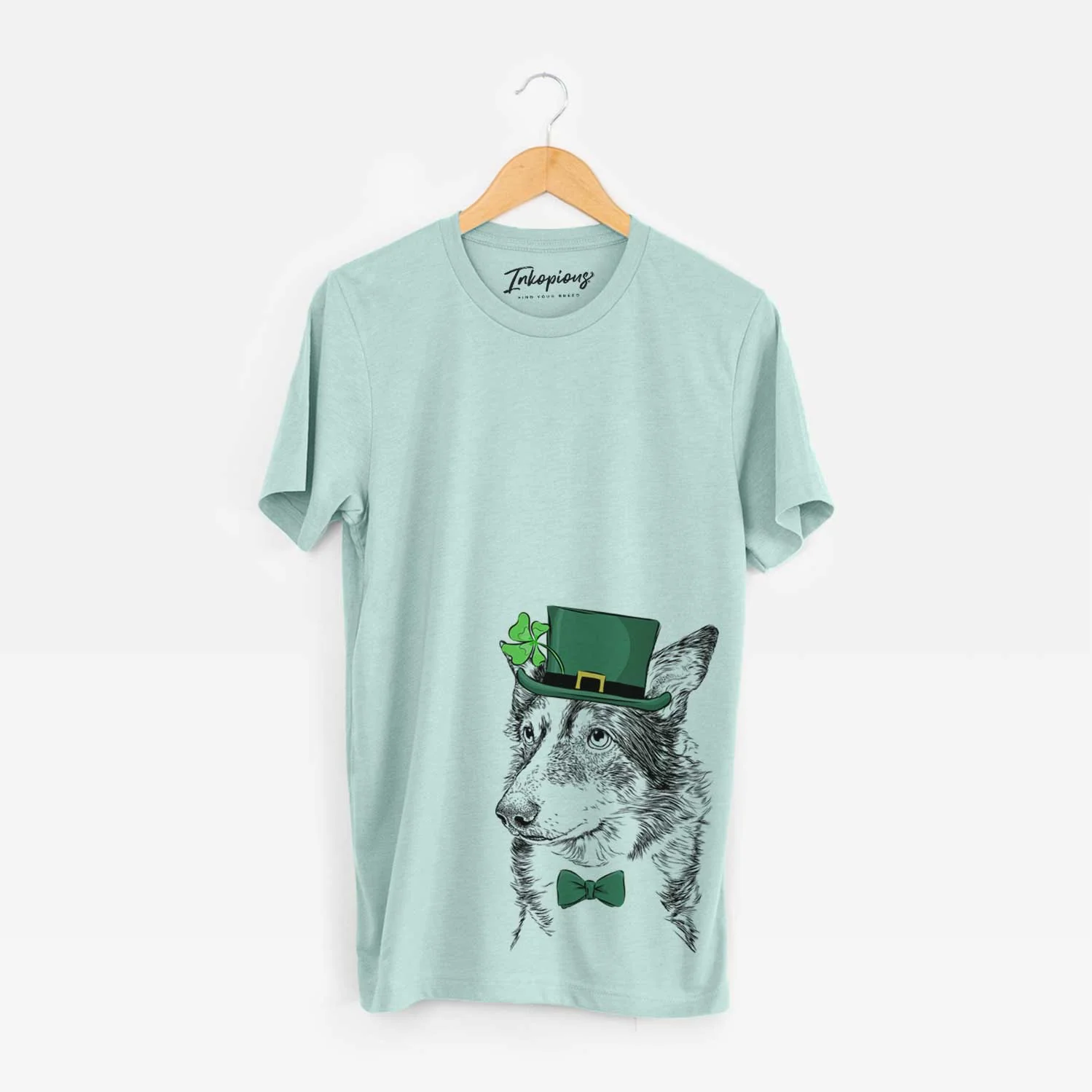 St. Patrick's Lucy Goosey the Mixed Breed - Unisex Crewneck - Image 4