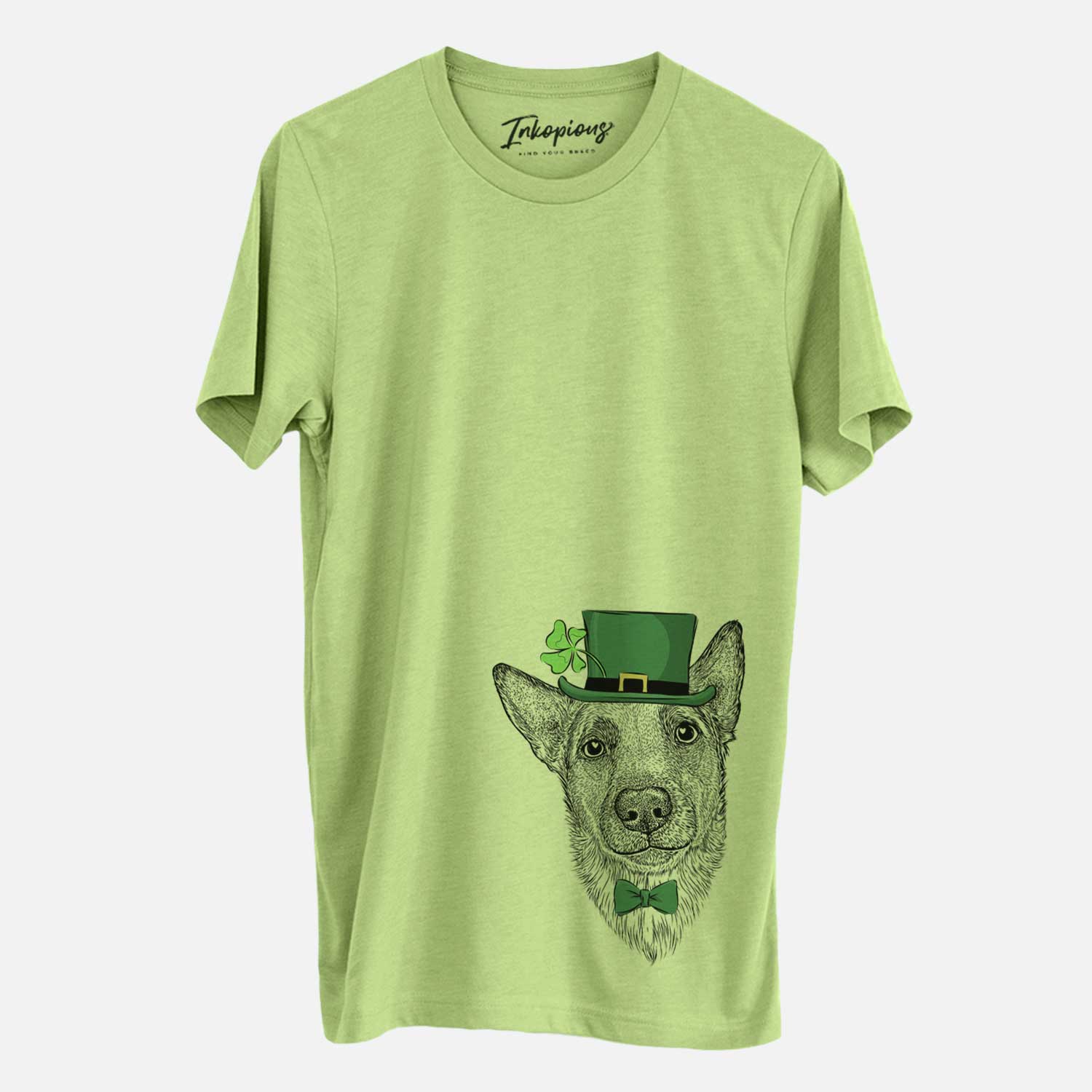 St. Patrick's Luna the Shepherd Mix - Unisex Crewneck - Image 3