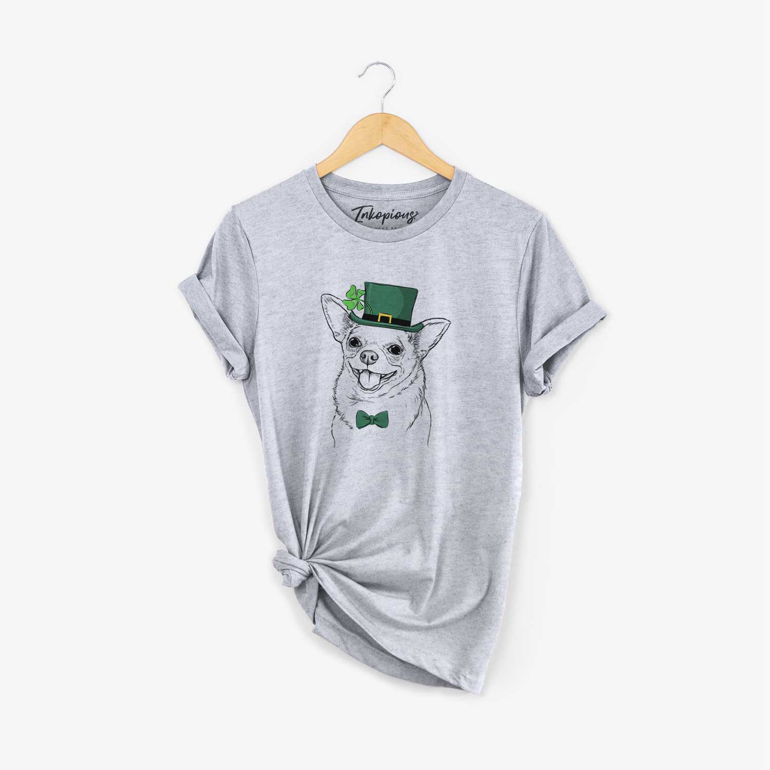 St. Patrick's Maddison Pearl the Chihuahua - Unisex Crewneck - Image 5