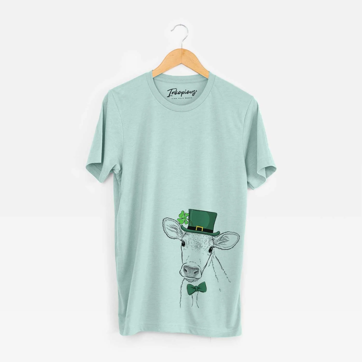 St. Patrick's Malu the Cow - Unisex Crewneck - Image 4
