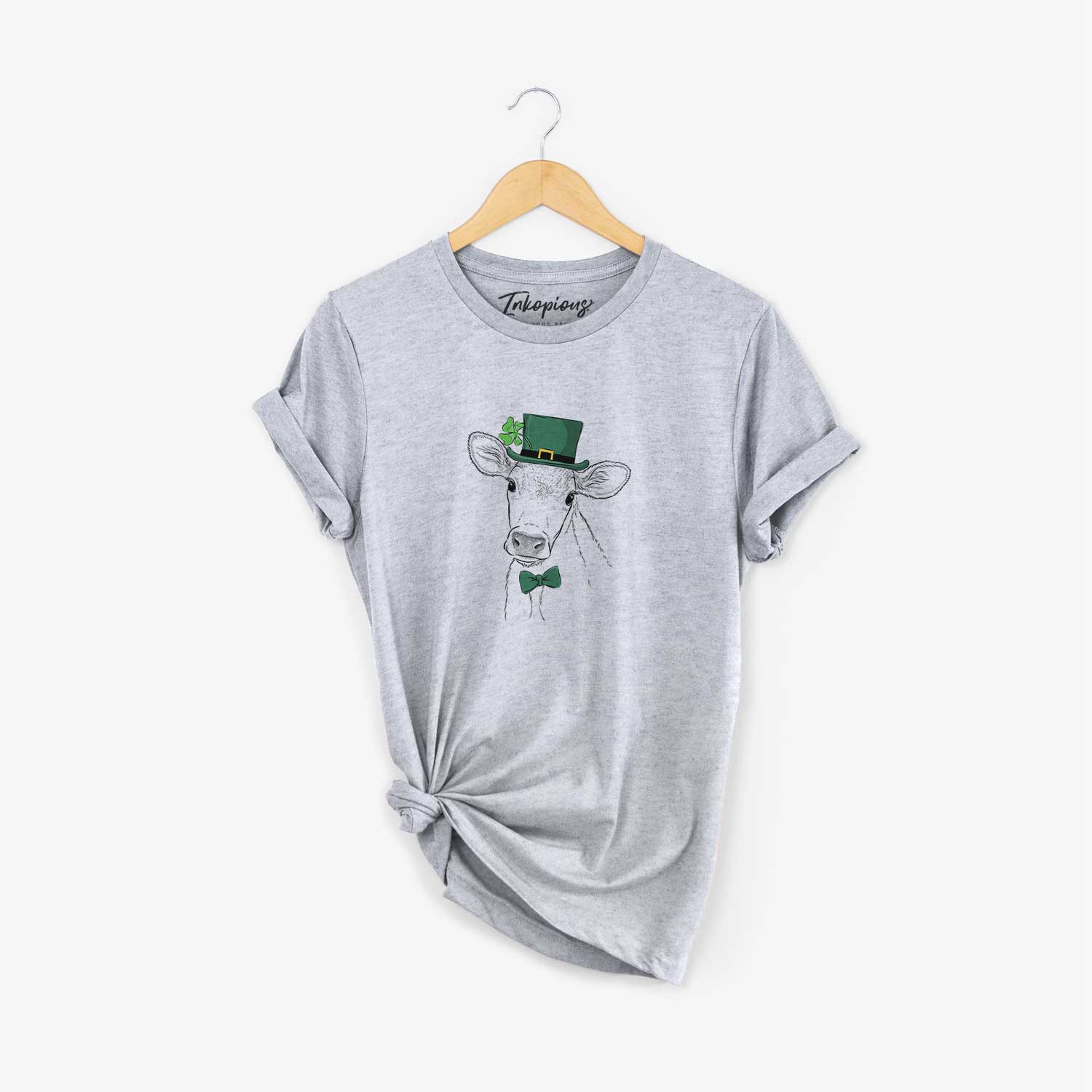 St. Patrick's Malu the Cow - Unisex Crewneck - Image 5