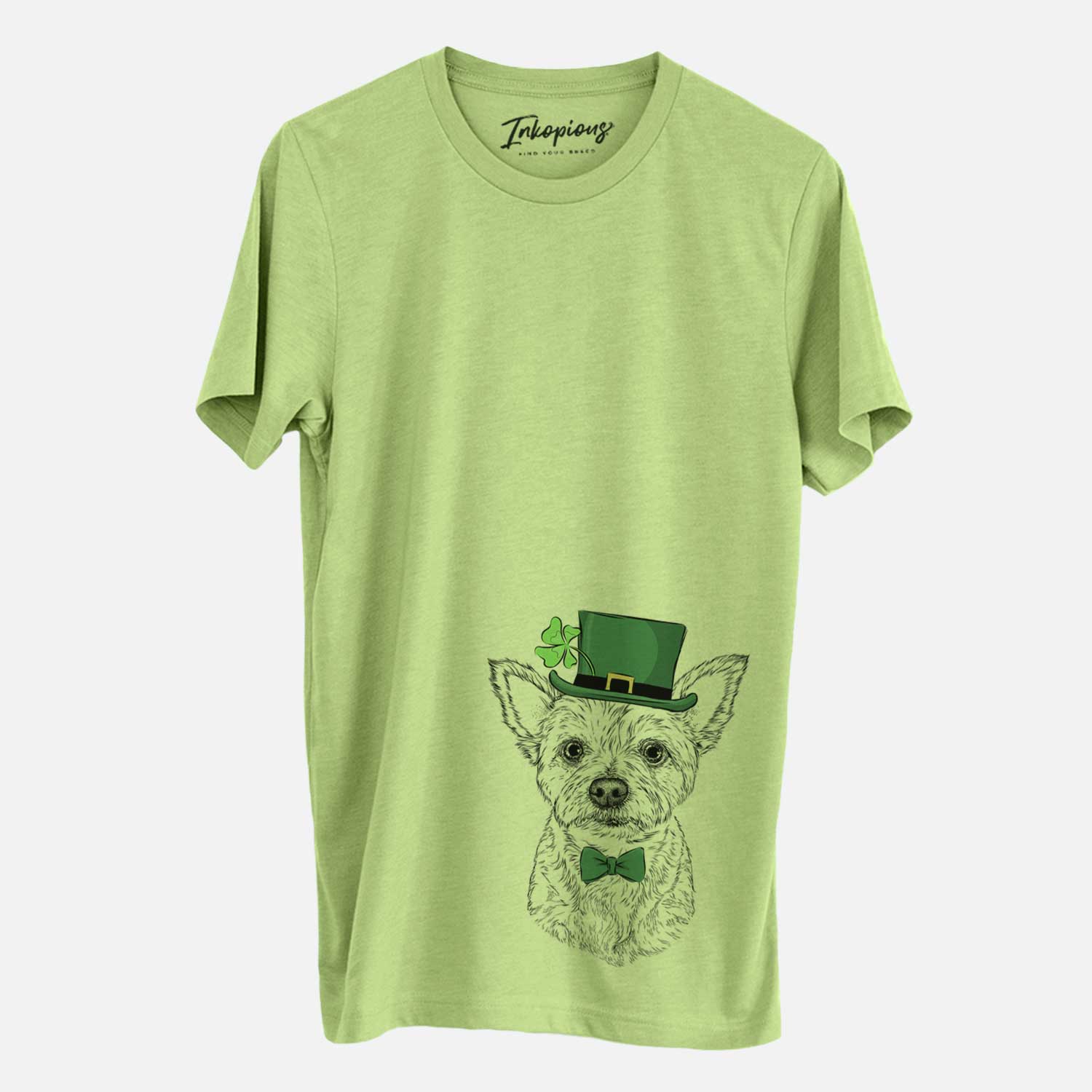 St. Patrick's Mango the Yorker Cairn Terrier Mix - Unisex Crewneck - Image 3