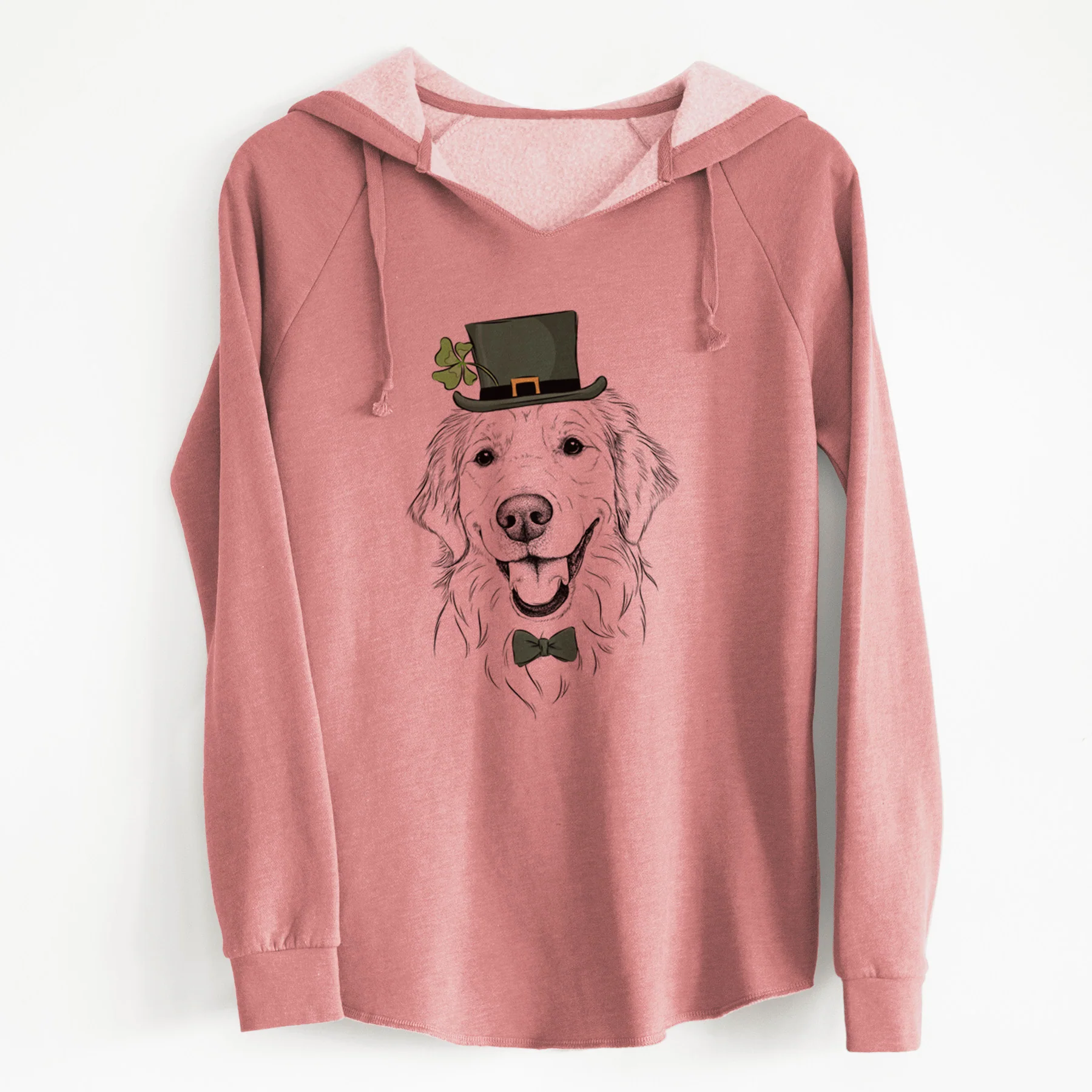 St. Patrick's Maple the Golden Retriever - Cali Wave Hooded Sweatshirt - Image 5