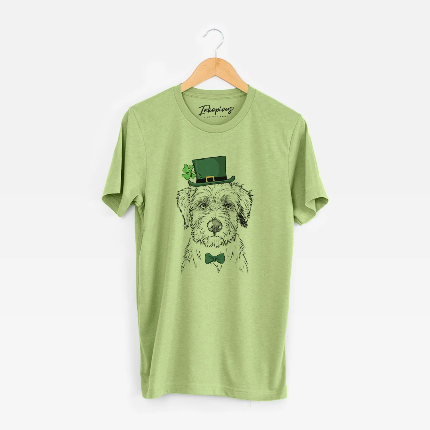 St. Patrick's Marek the Bernedoodle - Unisex Crewneck - Image 6
