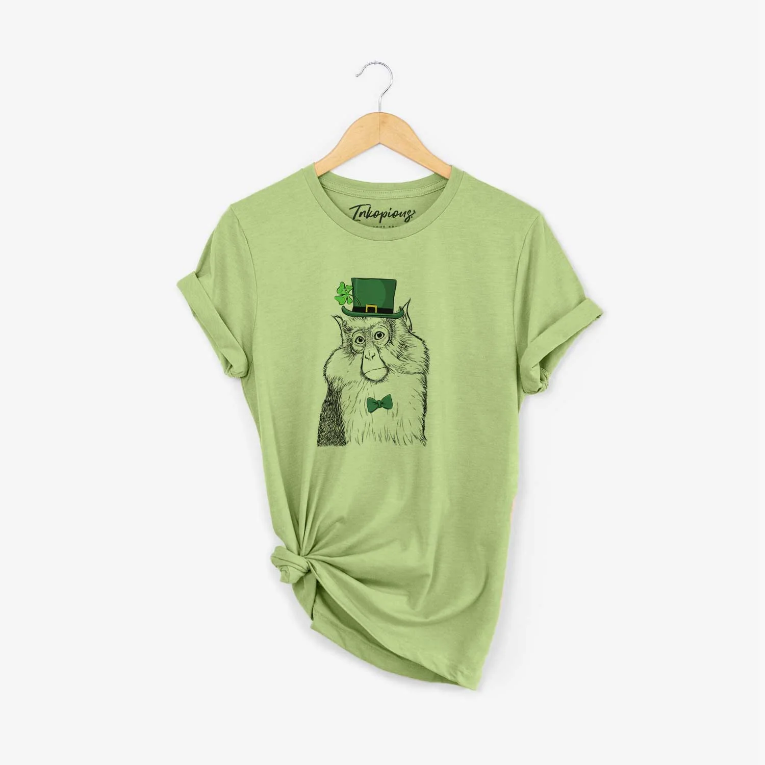 St. Patrick's Matata the Mona Monkey - Unisex Crewneck