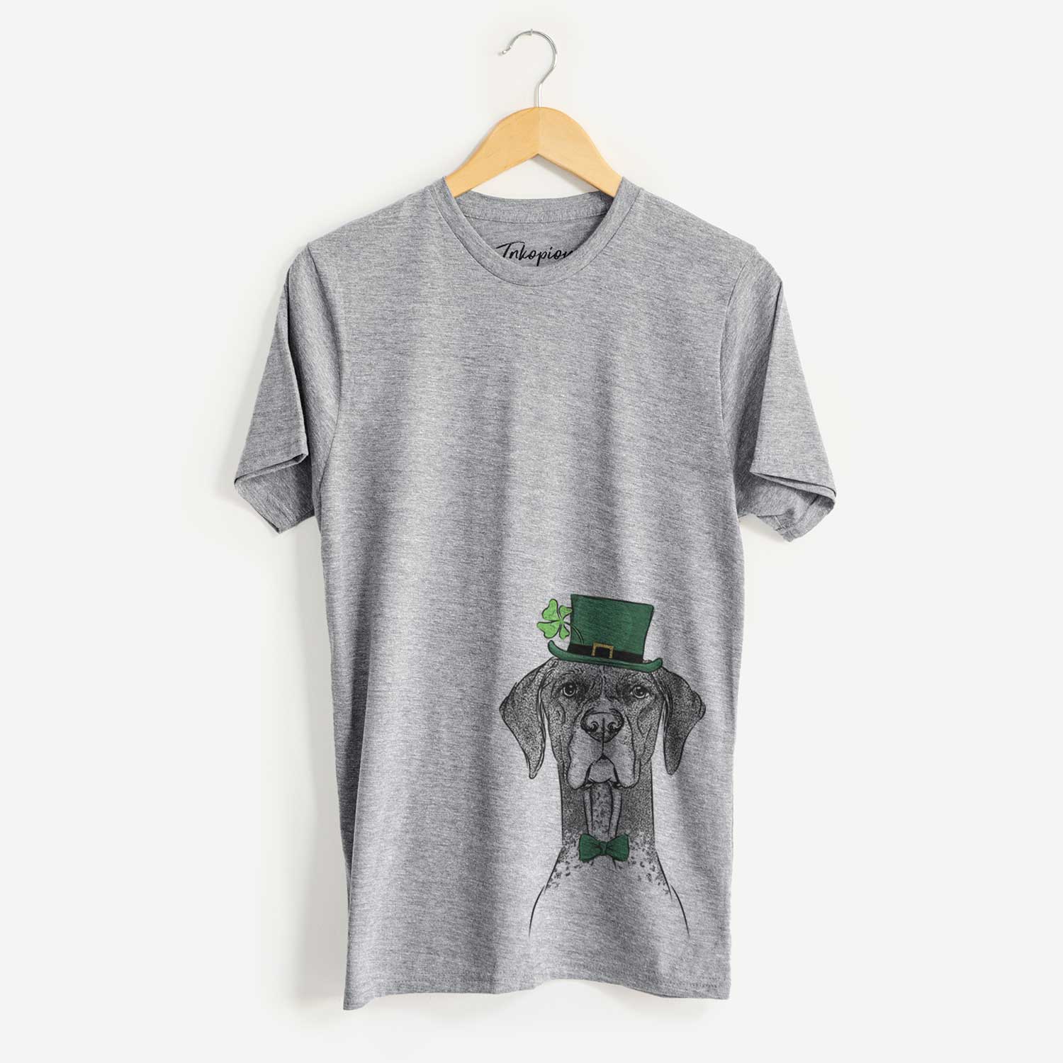 St. Patrick's Mattis the German Shorthaired Pointer - Unisex Crewneck - Image 2