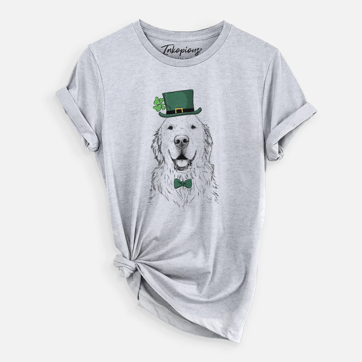 St. Patrick's Maximus the Golden Retriever - Unisex Crewneck - Image 5