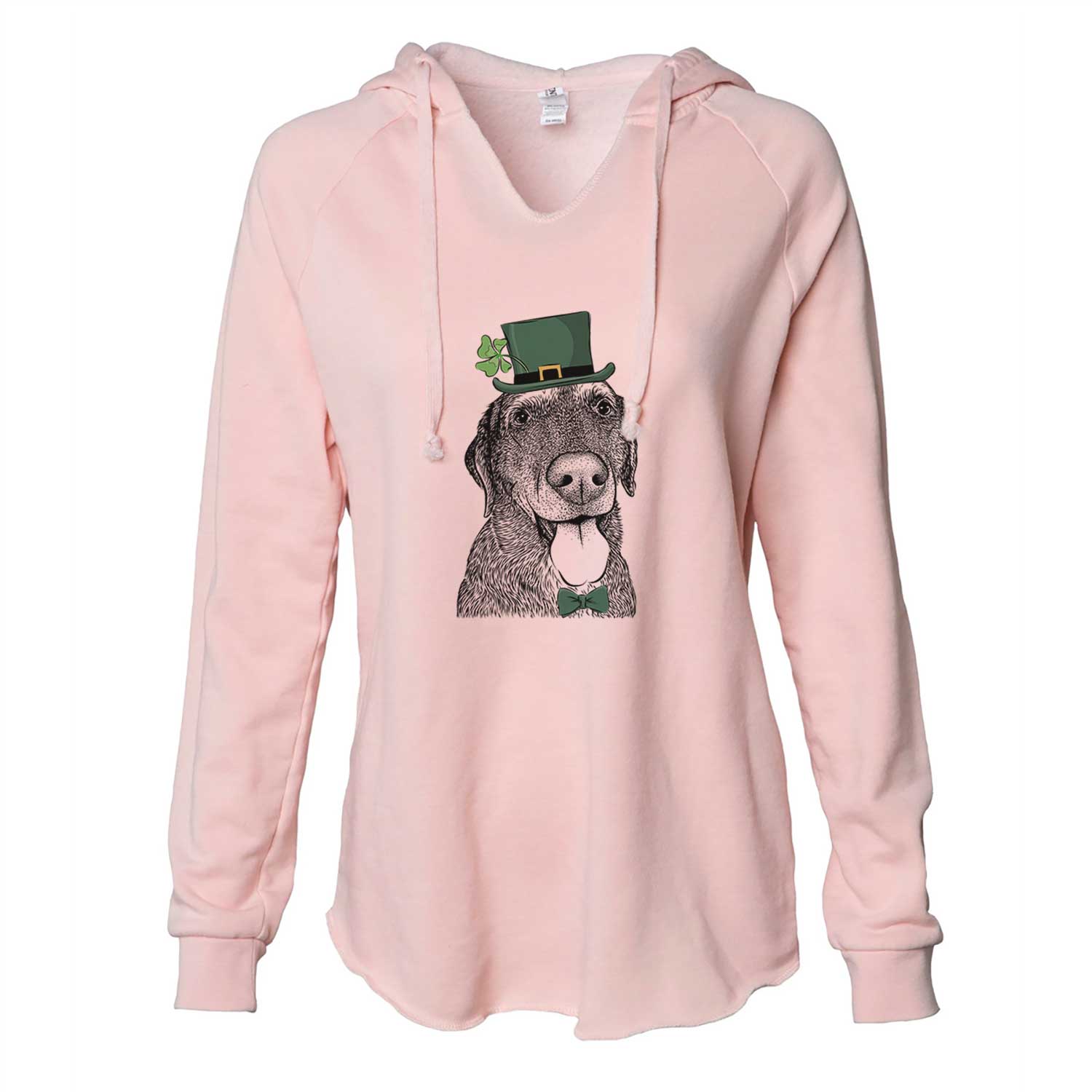 St. Patrick's Max the Labrador Retriever - Cali Wave Hooded Sweatshirt - Image 4