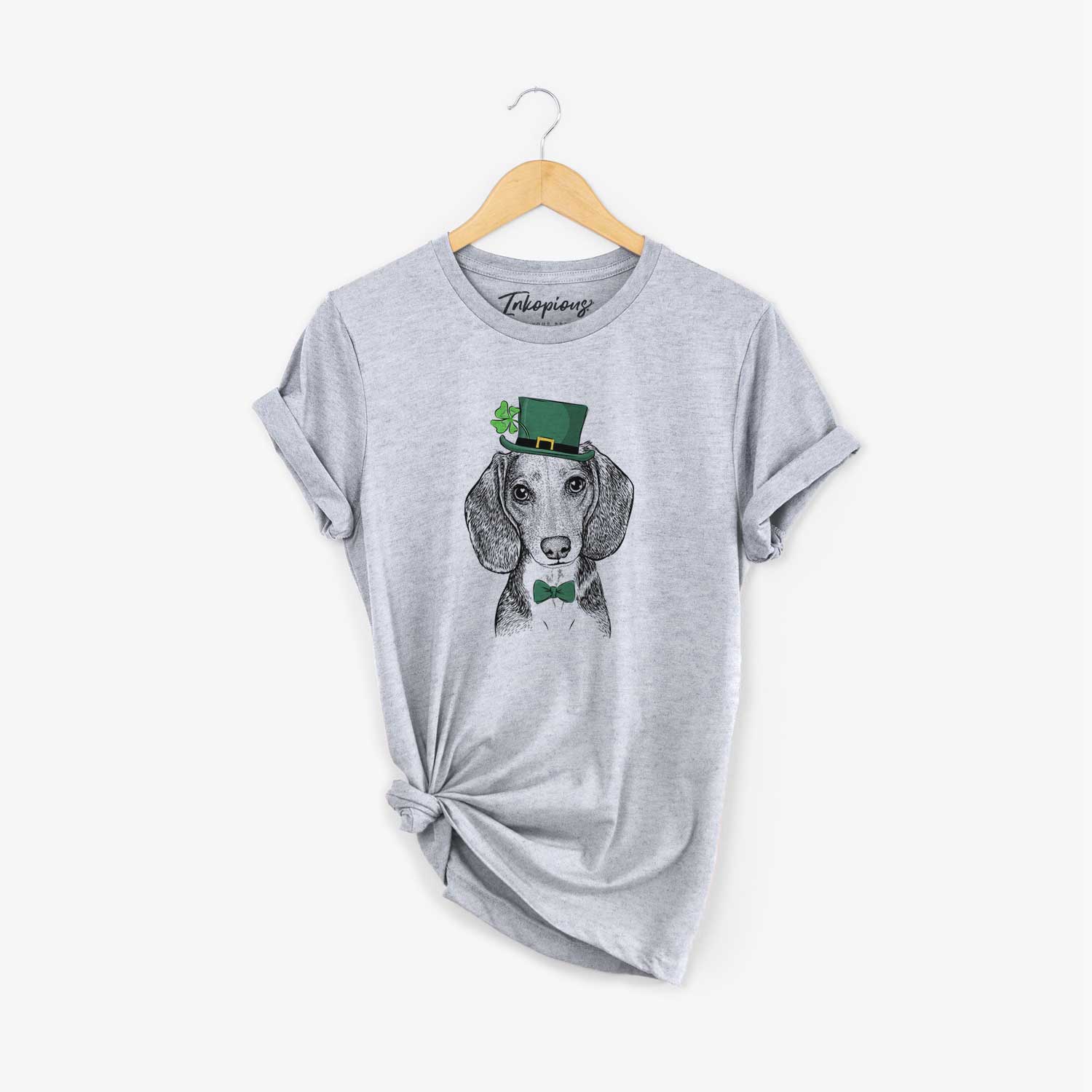 St. Patrick's Mayor Andy the Beagle - Unisex Crewneck - Image 5