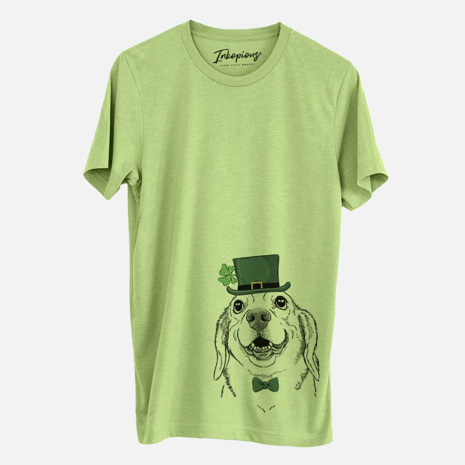 St. Patrick's Minnie the Corgle - Unisex Crewneck - Image 3