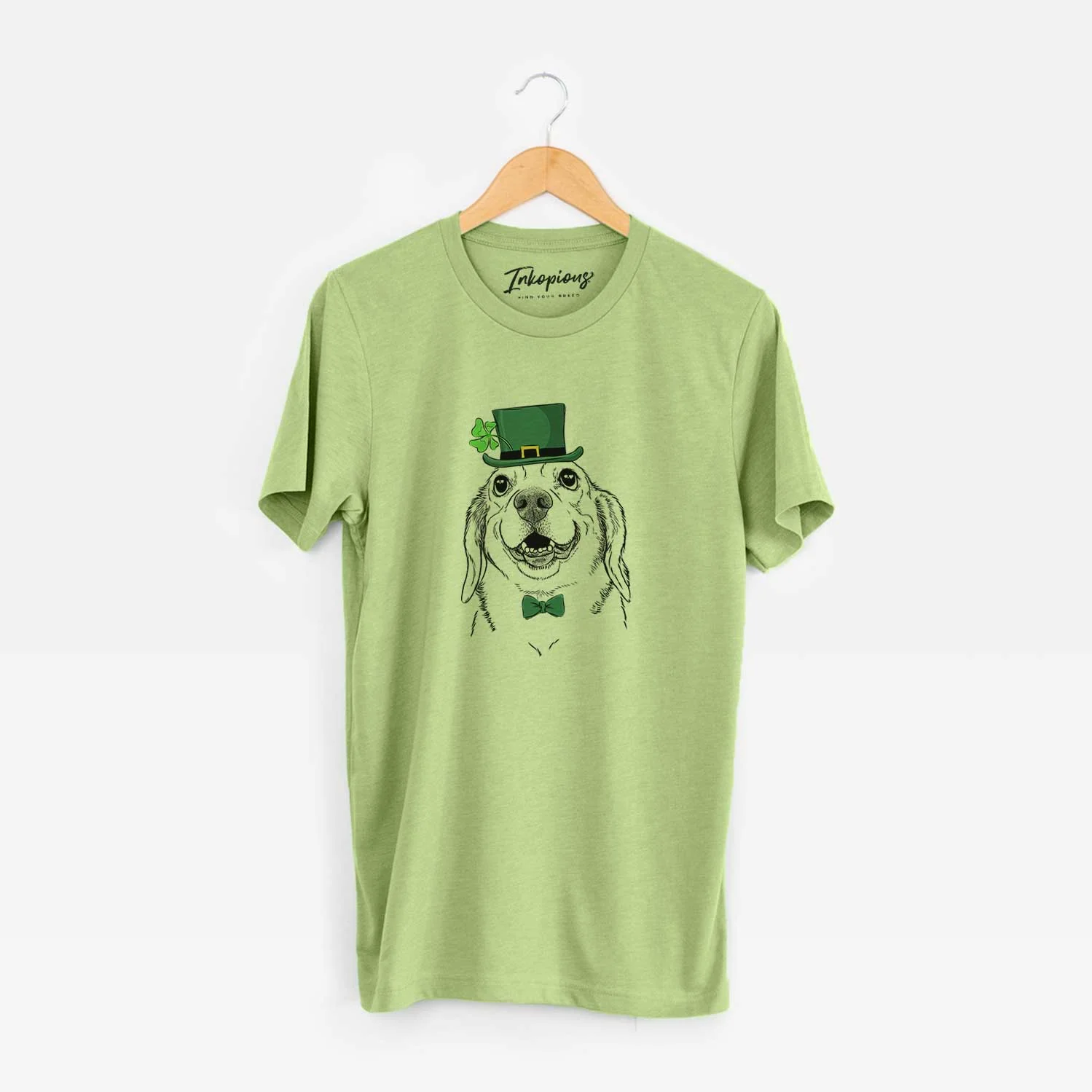 St. Patrick's Minnie the Corgle - Unisex Crewneck - Image 6