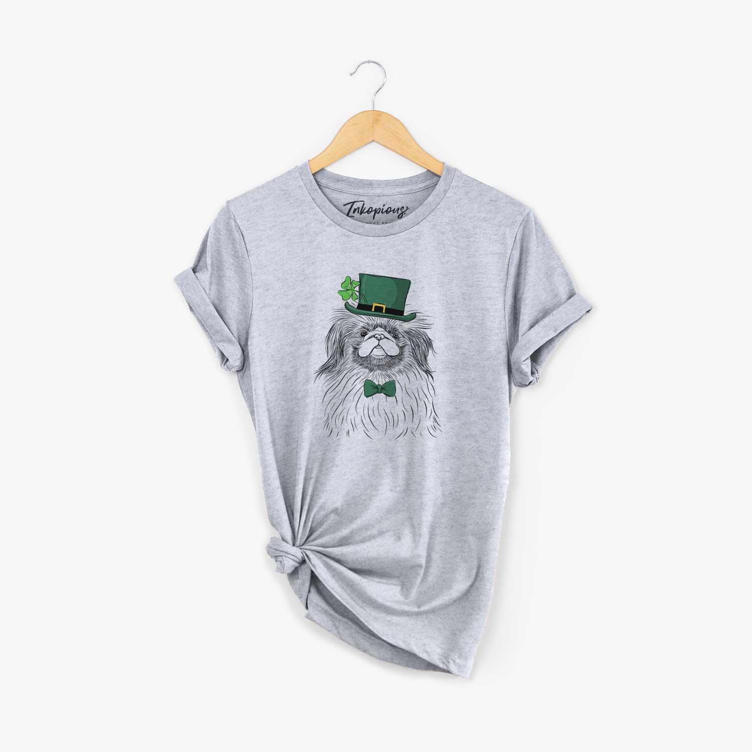 St. Patrick's Mochi the Pekingese - Unisex Crewneck - Image 5