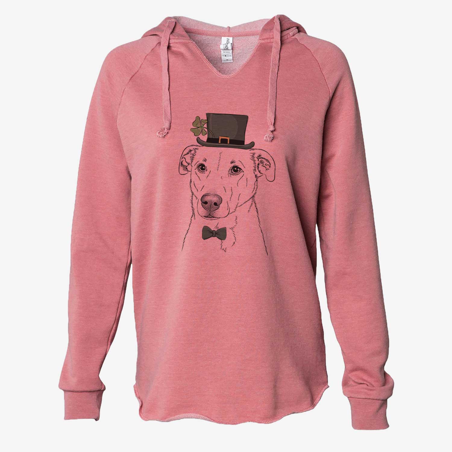 St. Patrick's Nala the American Staffordshire Terrier - Cali Wave Hooded Sweatshirt - Image 5