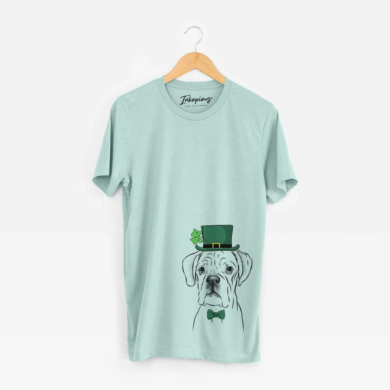 St. Patrick's Nelly the Boxer - Unisex Crewneck - Image 4