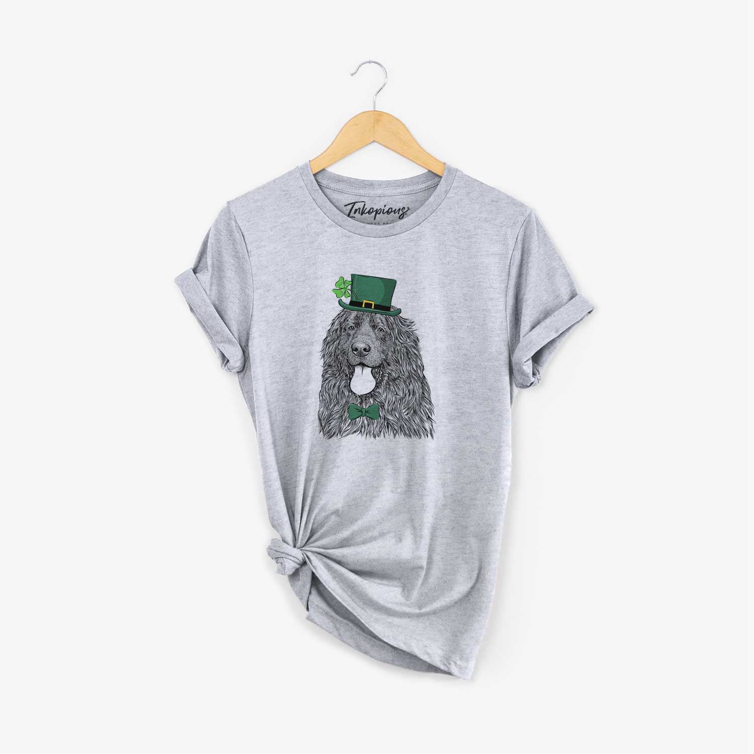 St. Patrick's Neptune the Newfoundland - Unisex Crewneck - Image 5