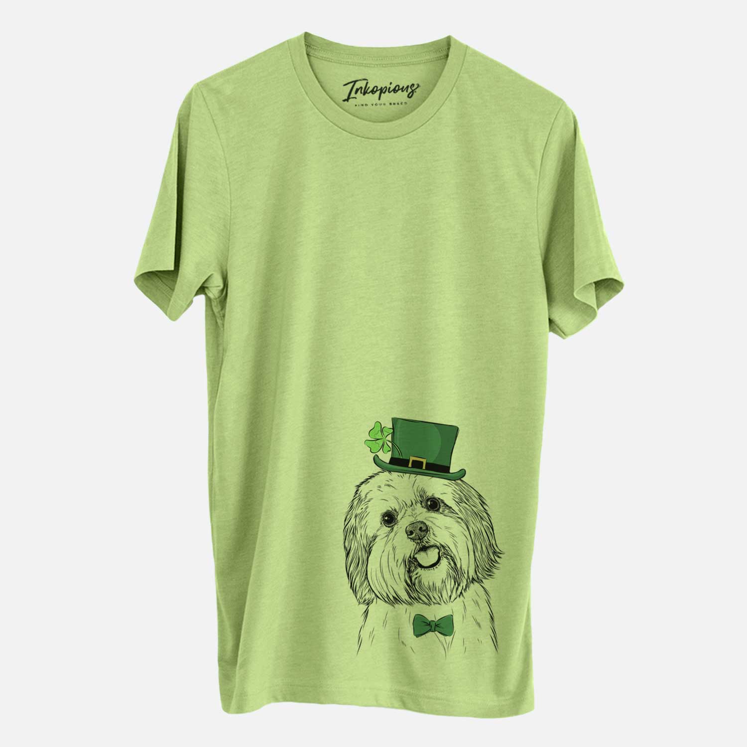 St. Patrick's Nikka the Lowchen - Unisex Crewneck - Image 3