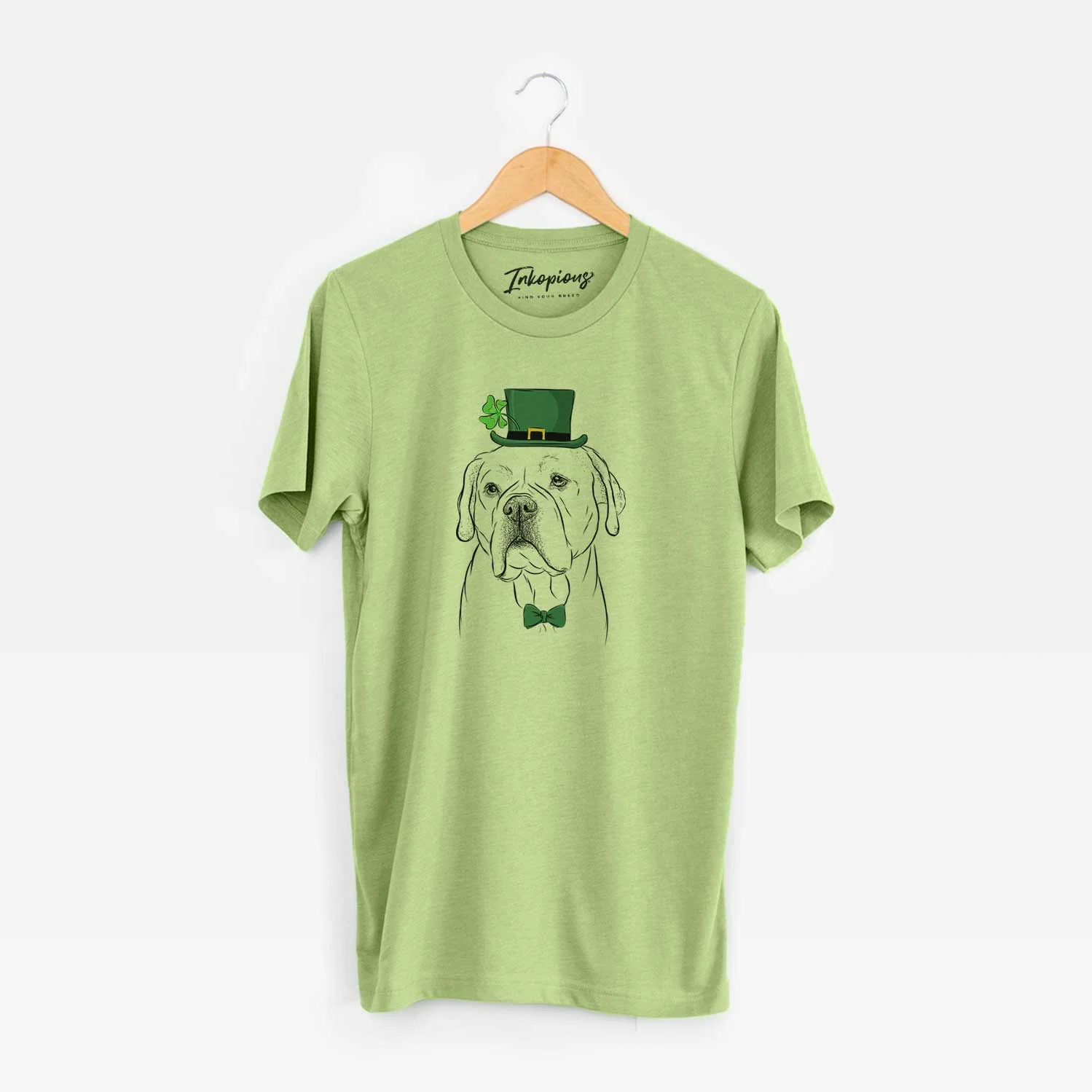 St. Patrick's Nora the American Bulldog Mix - Unisex Crewneck - Image 6