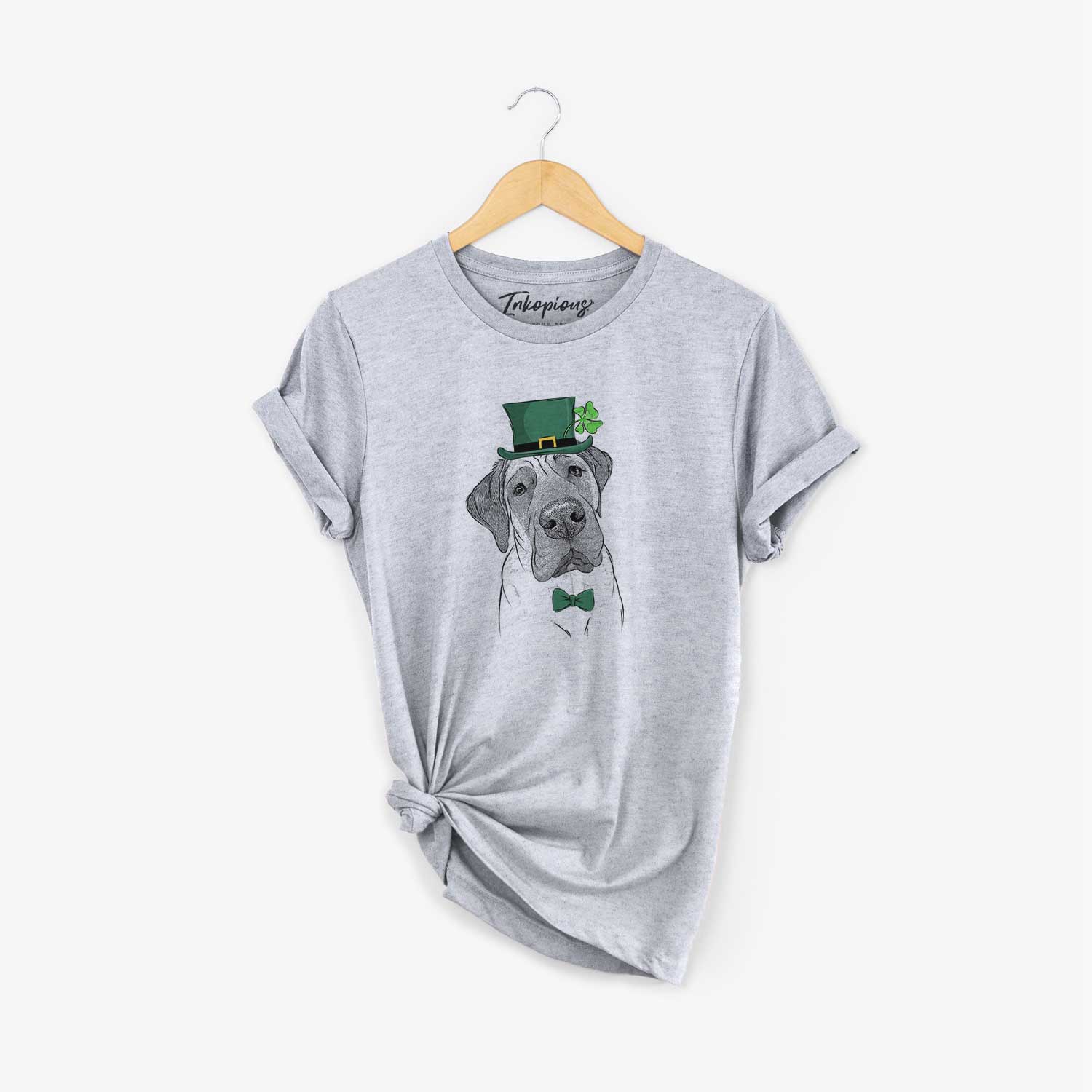 St. Patrick's Nutterbutter the English Mastiff - Unisex Crewneck - Image 5