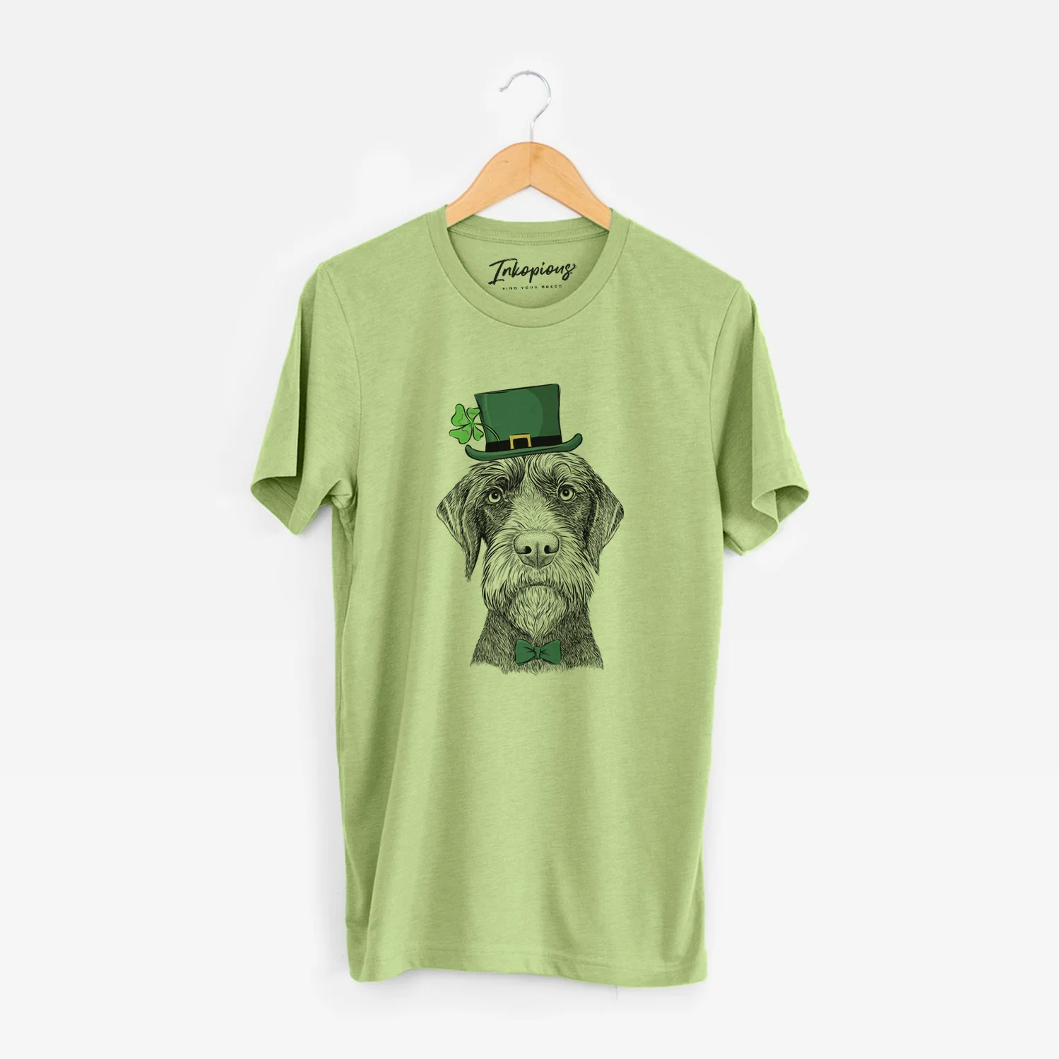 St. Patrick's Oakley the Pudelpointer - Unisex Crewneck - Image 6