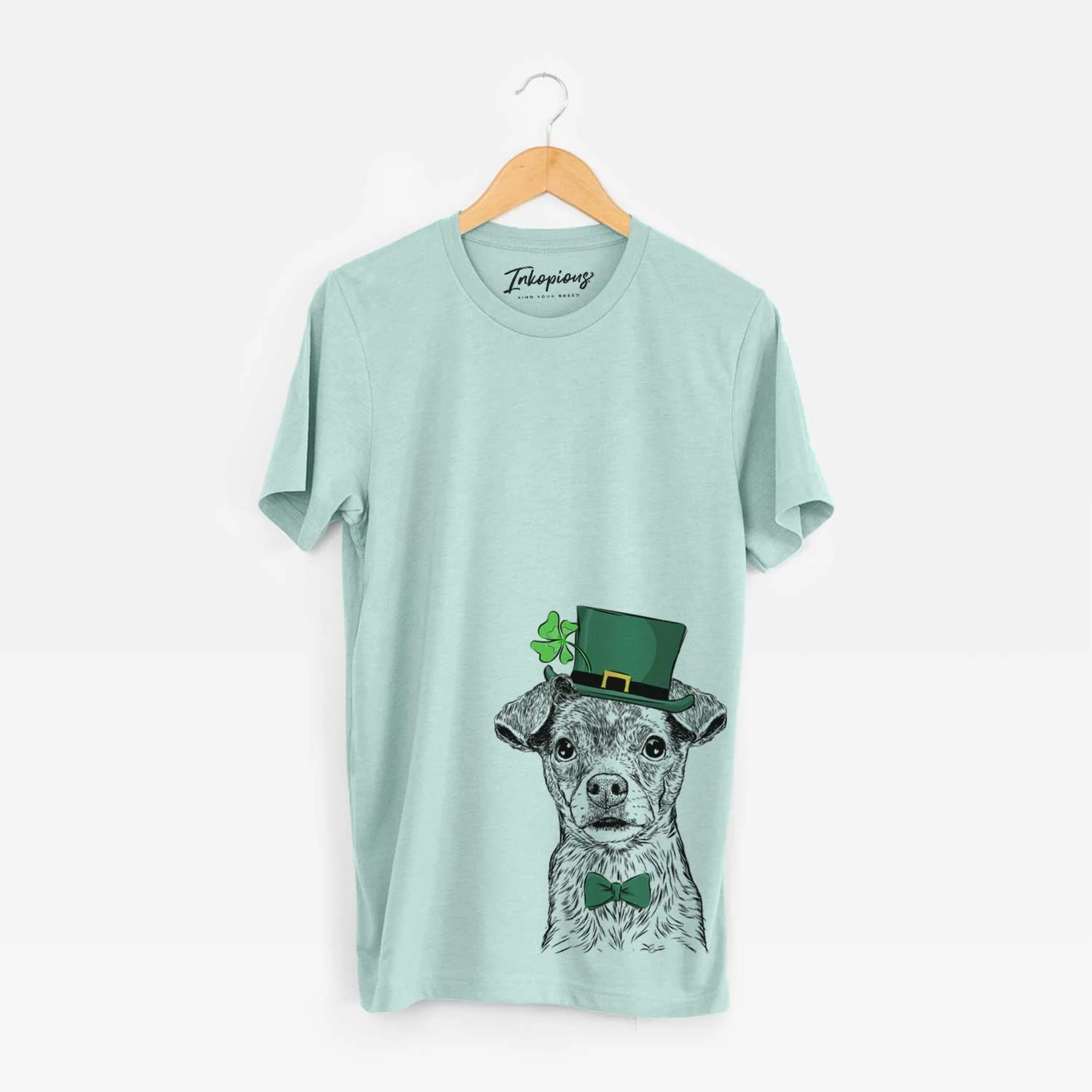 St. Patrick's Olive the Mixed Breed - Unisex Crewneck - Image 4