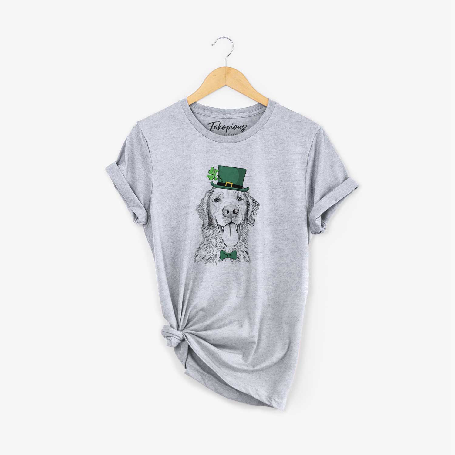 St. Patrick's Oliver Tredup the Golden Retriever - Unisex Crewneck - Image 5
