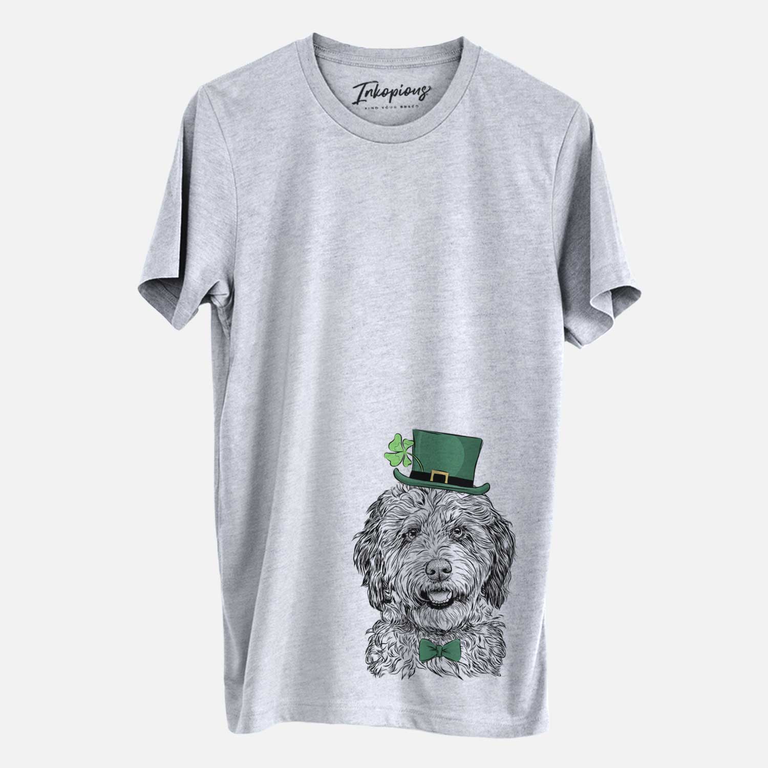St. Patrick's Palmer the Aussiedoodle - Unisex Crewneck - Image 2