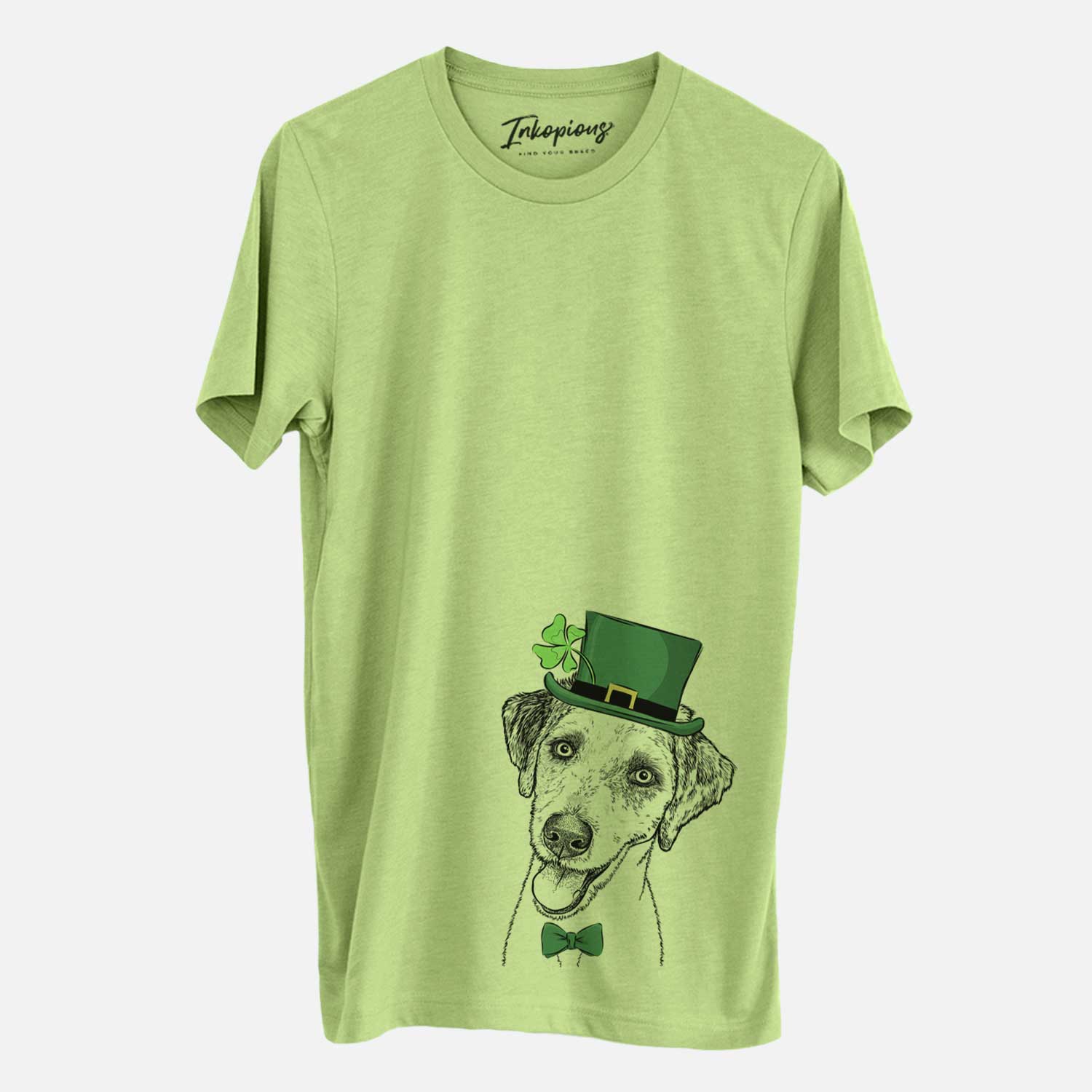 St. Patrick's Palm Palm the Aussiedoodle - Unisex Crewneck - Image 3