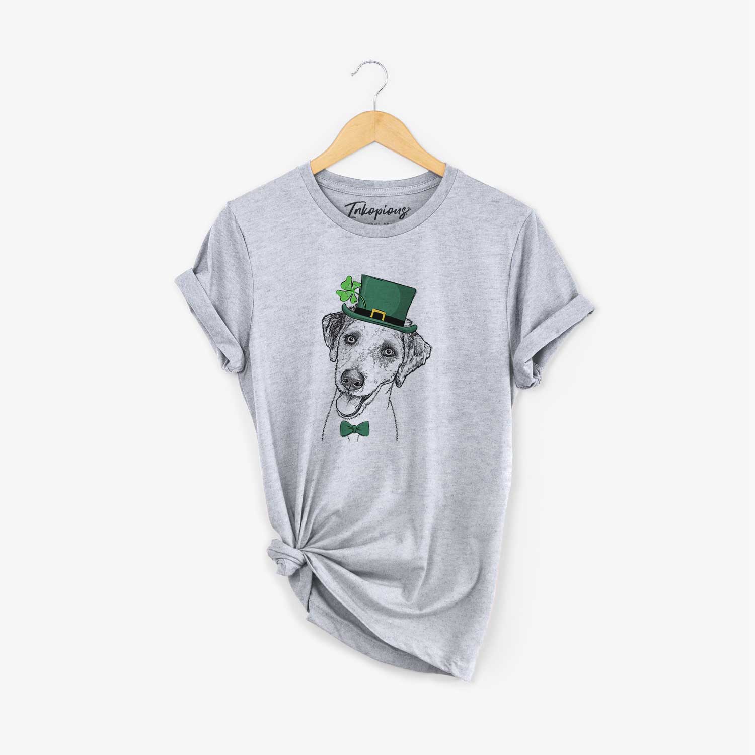St. Patrick's Palm Palm the Aussiedoodle - Unisex Crewneck - Image 5