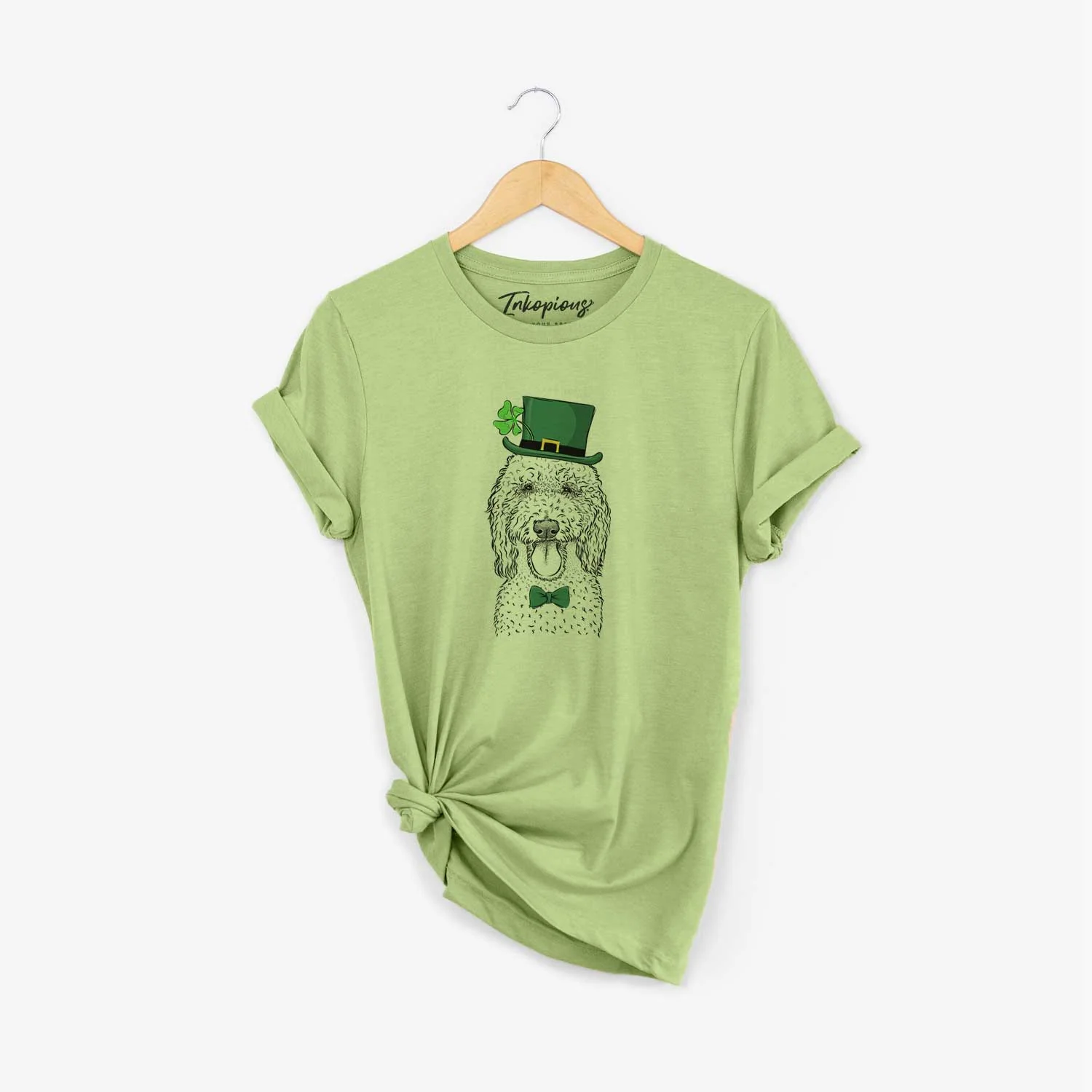 St. Patrick's Pavlov the Goldendoodle - Unisex Crewneck - Image 2